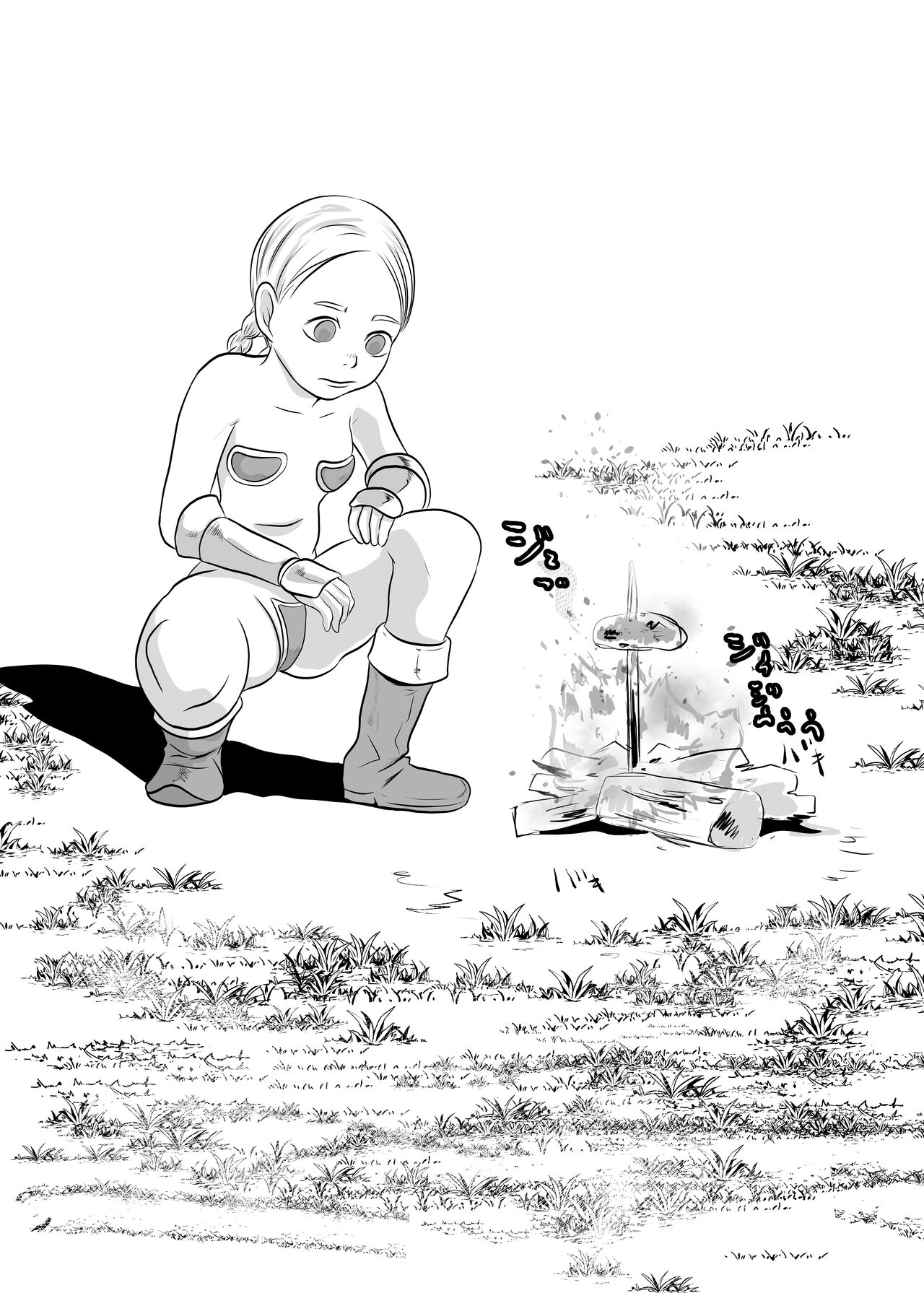 [Chikuwa-kai (Fuyutsuki)] NPC Kan Game no Sekai de Onnanoko o Nakama ni Shite Ecchi na Koto o Shichau Zo image number 22