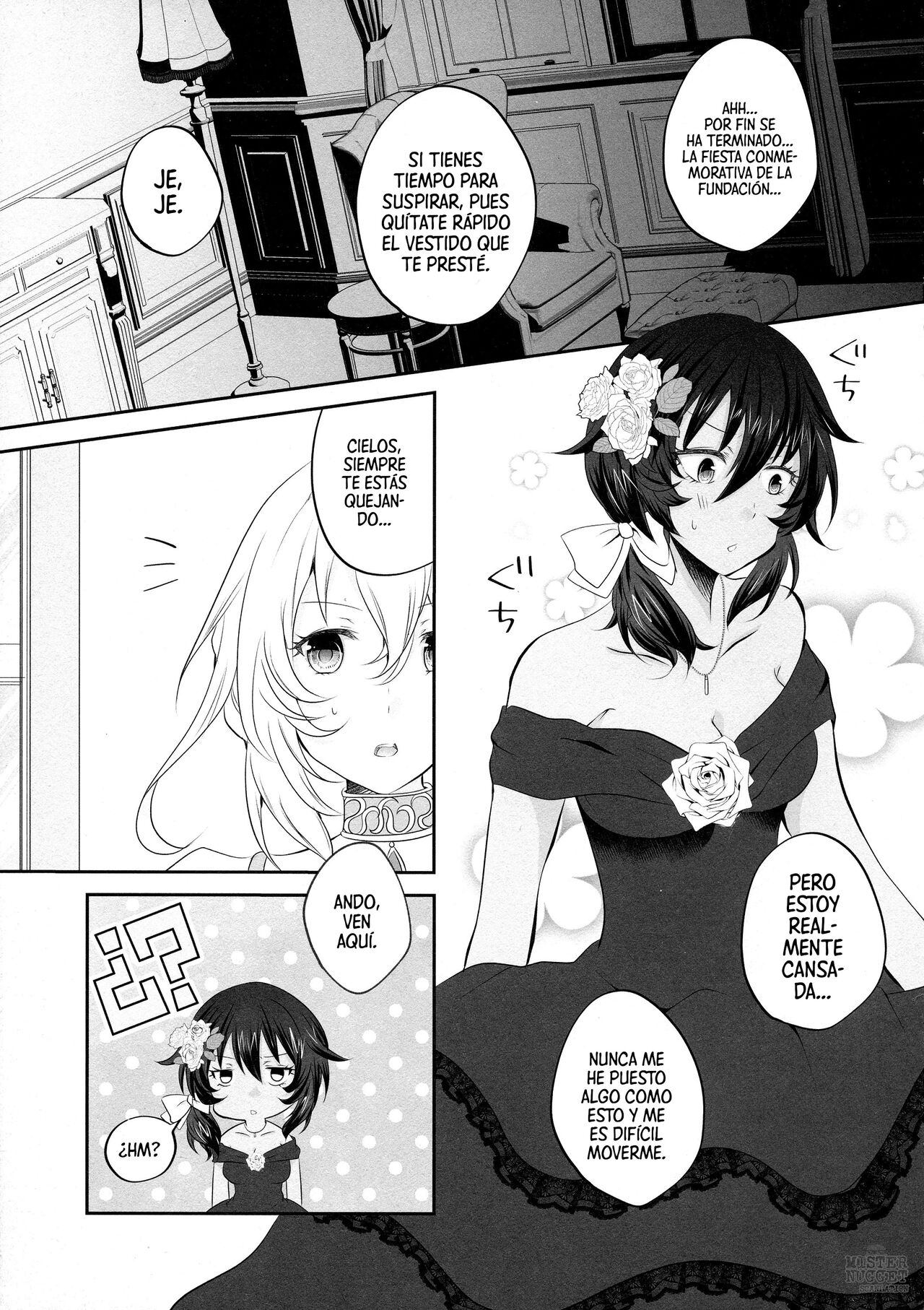 (Otome no Tashinami) [Chikomayoya (Chikomayo)] Moonlight Melody | Melodía De La Luz De La Luna (Girls und Panzer) [Spanish] [Mister Nugget] image number 5