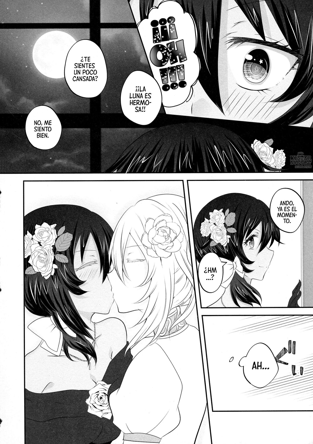 (Otome no Tashinami) [Chikomayoya (Chikomayo)] Moonlight Melody | Melodía De La Luz De La Luna (Girls und Panzer) [Spanish] [Mister Nugget] image number 6