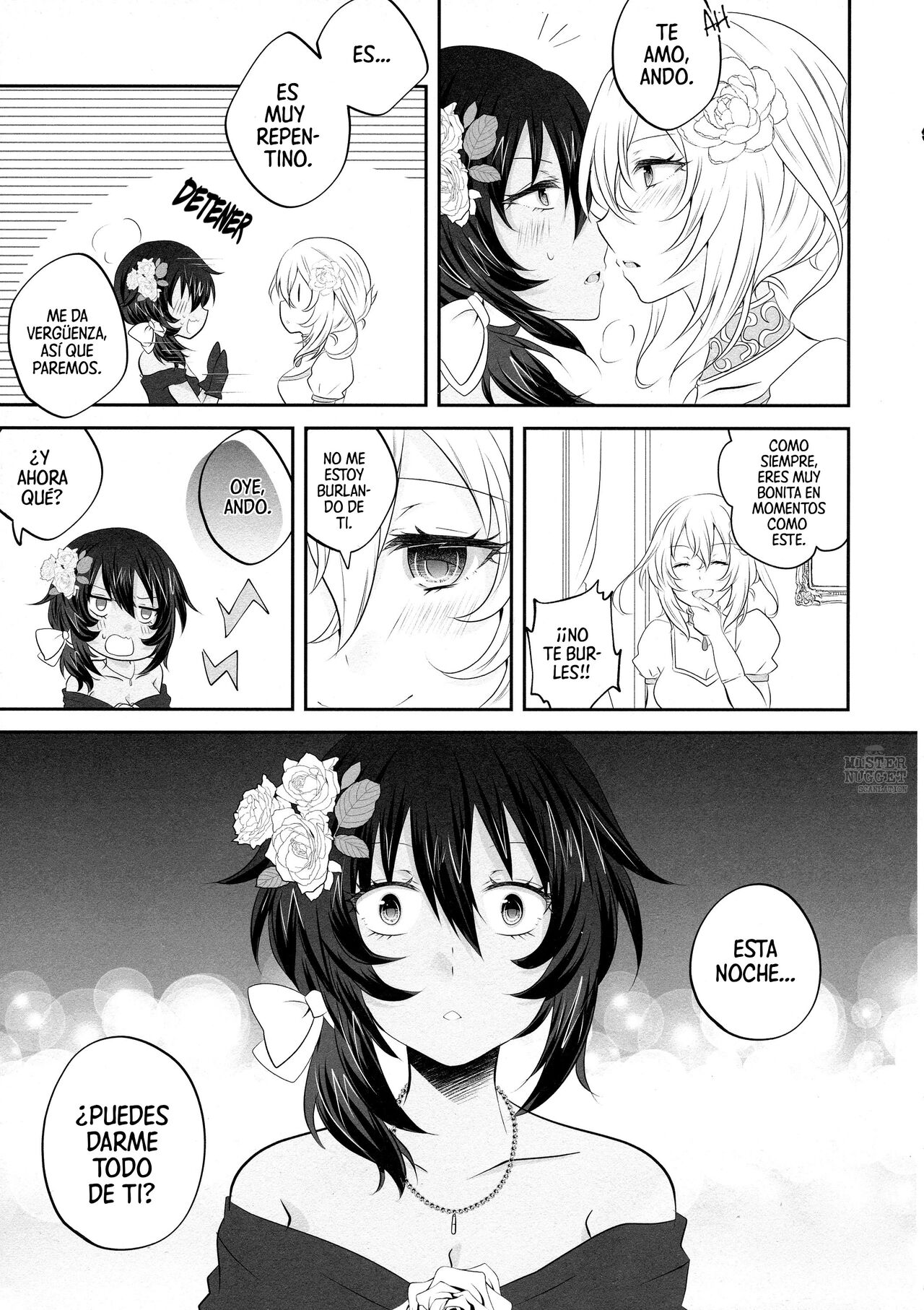 (Otome no Tashinami) [Chikomayoya (Chikomayo)] Moonlight Melody | Melodía De La Luz De La Luna (Girls und Panzer) [Spanish] [Mister Nugget] image number 7