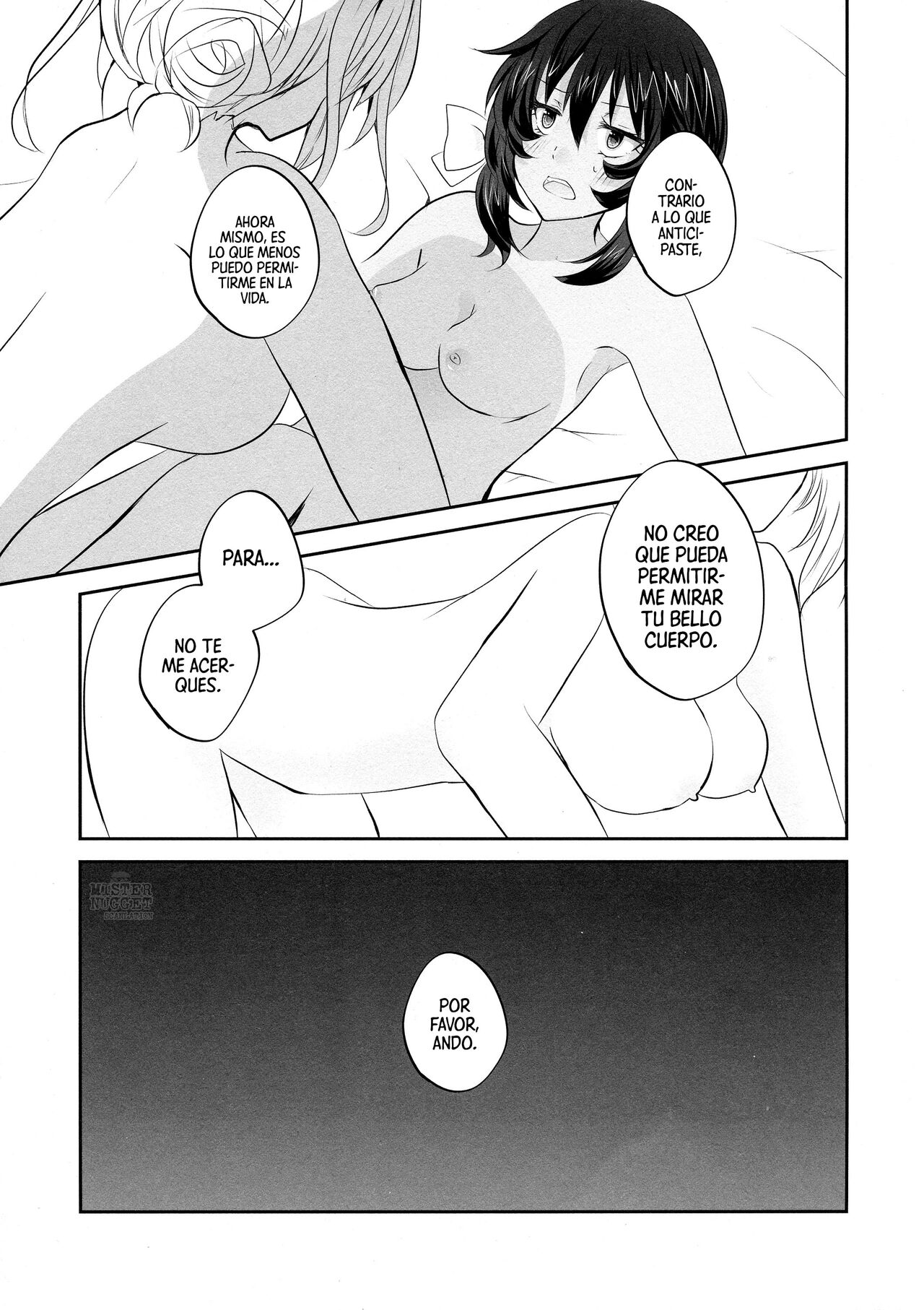 (Otome no Tashinami) [Chikomayoya (Chikomayo)] Moonlight Melody | Melodía De La Luz De La Luna (Girls und Panzer) [Spanish] [Mister Nugget] image number 13