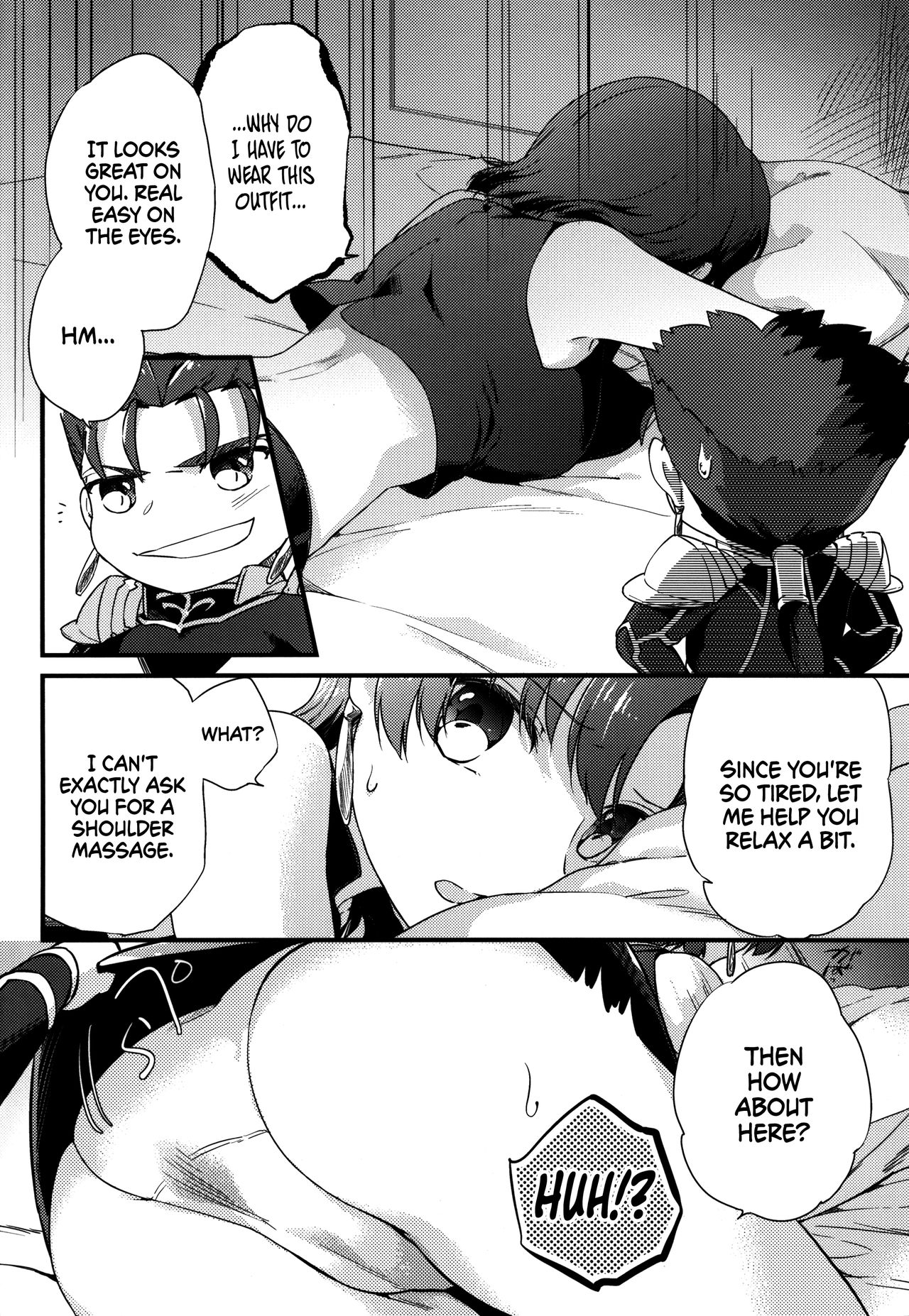 (C90) [Gokutsubushi (Misoiri)] Chiisai Lancer ga Bazett-san node Ookiku Naru | Little Lancer turns huge because of Bazett-san (Fate/hollow Ataraxia) [English] [EHCOVE] 画像番号 4