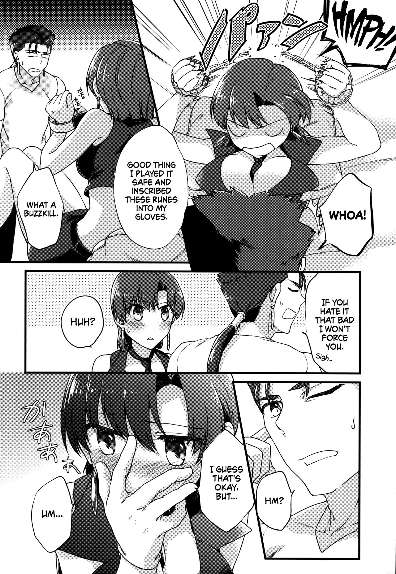 (C90) [Gokutsubushi (Misoiri)] Chiisai Lancer ga Bazett-san node Ookiku Naru | Little Lancer turns huge because of Bazett-san (Fate/hollow Ataraxia) [English] [EHCOVE] imagen número 10