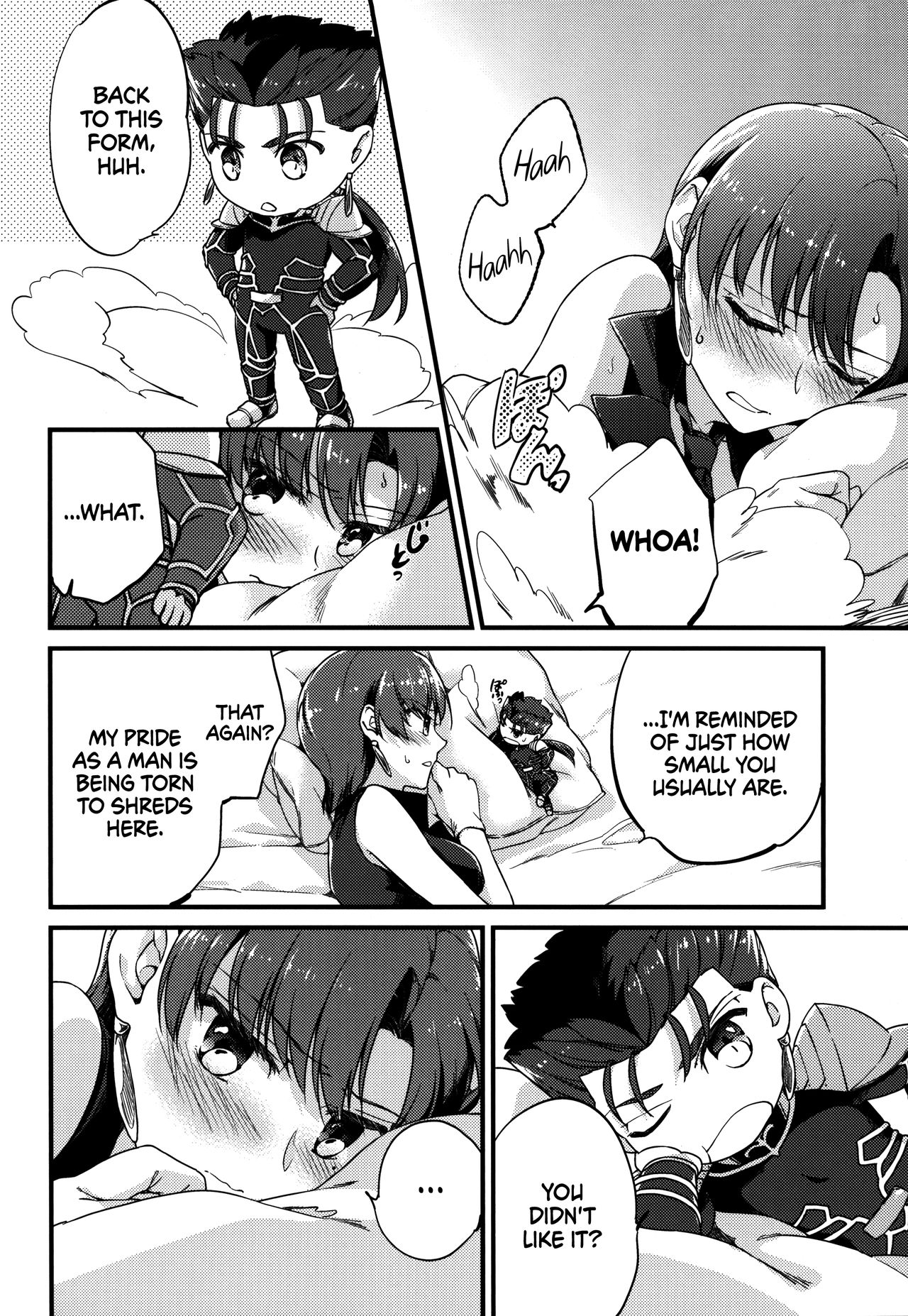 (C90) [Gokutsubushi (Misoiri)] Chiisai Lancer ga Bazett-san node Ookiku Naru | Little Lancer turns huge because of Bazett-san (Fate/hollow Ataraxia) [English] [EHCOVE] Bildnummer 16