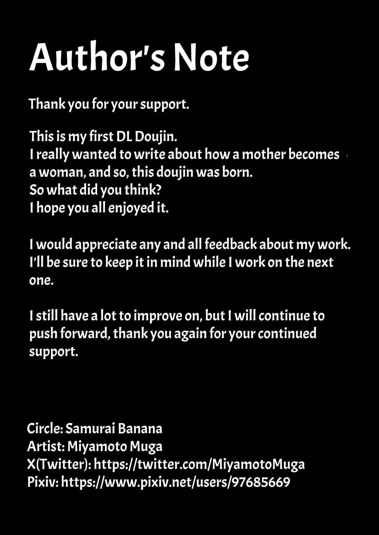 [Samurai Banana (Miyamoto Muga)] Haha Banare - They cuckold my mother. | Mom's Separation   [English] [Satanel] Bildnummer 44