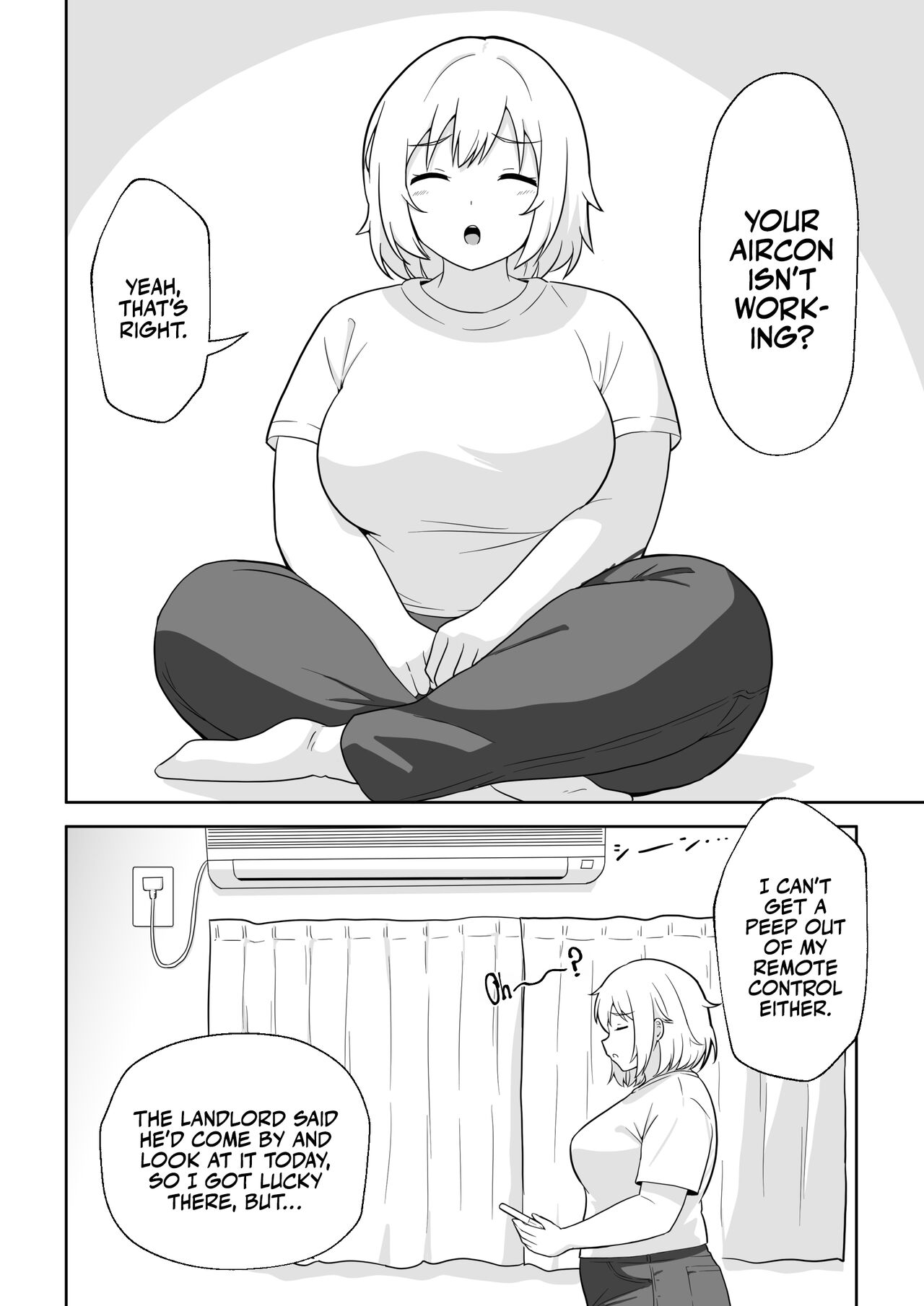 [Ampullaria]  Apart no  Otonari-san  ga Yarasete Kureru  Hanashi My Nextdoor Neighbor Let Me Fuck Her [English] [A Cool Person] 5eme image