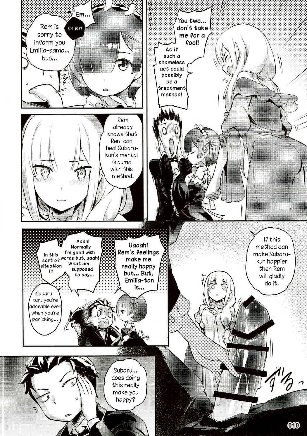 (C91) [Aokihoshi (Akaiguppy)] RE:Zero After Story (Re:Zero kara Hajimeru Isekai Seikatsu) [English] [EHCOVE] Bildnummer 11