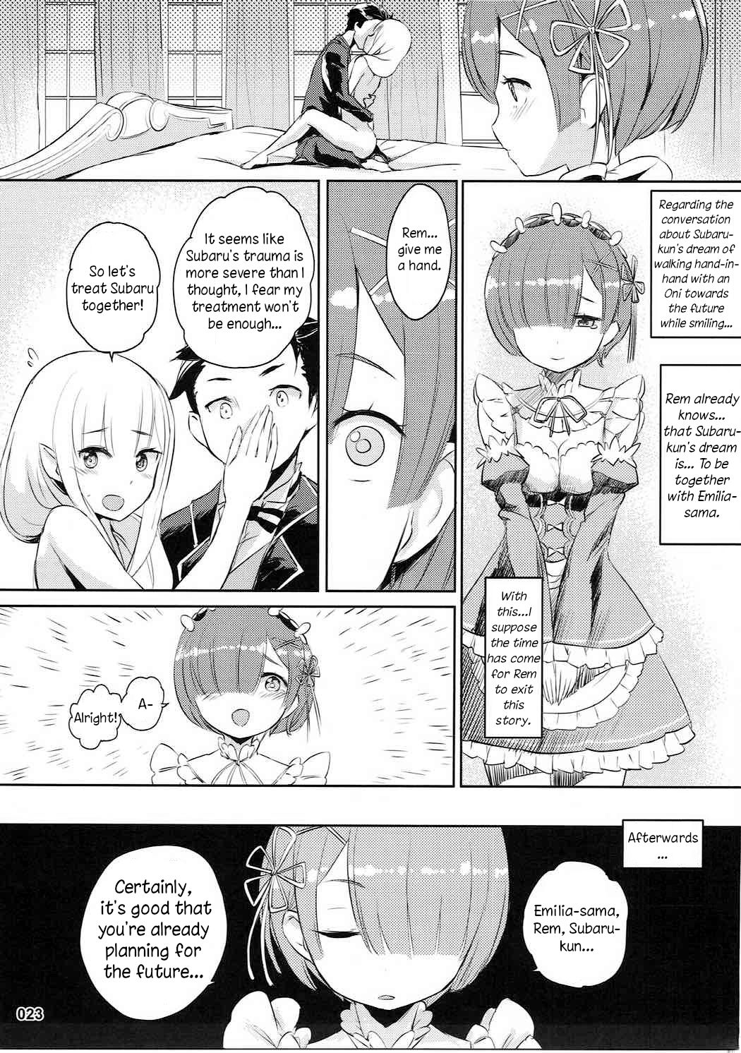 (C91) [Aokihoshi (Akaiguppy)] RE:Zero After Story (Re:Zero kara Hajimeru Isekai Seikatsu) [English] [EHCOVE] Bildnummer 24