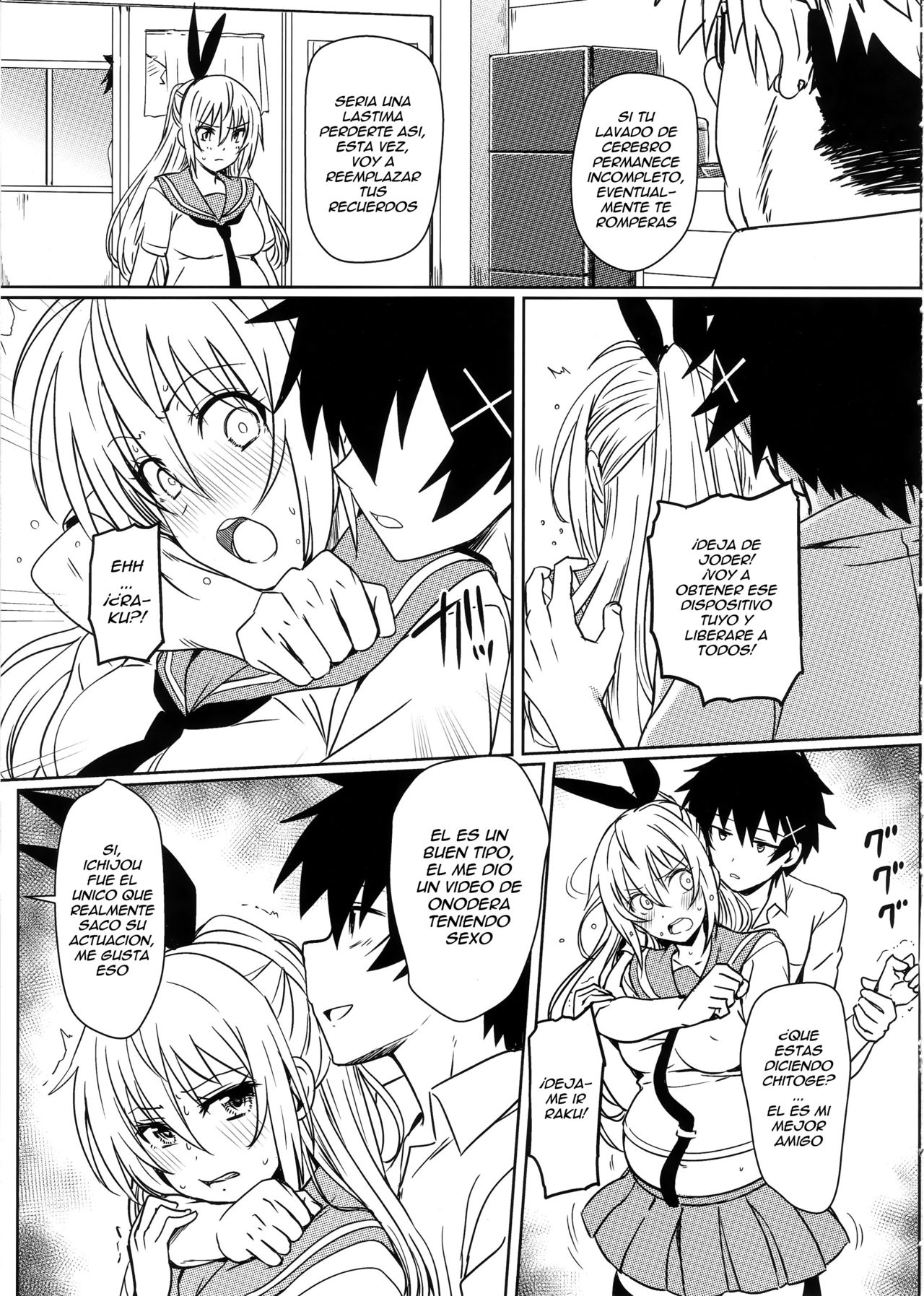(C96) [Kaminari-neko (Eitarou)] Yamikoi -Saimin- 4 (Nisekoi) [Spanish] [Ero-Ecchi Scanlation] 이미지 번호 18