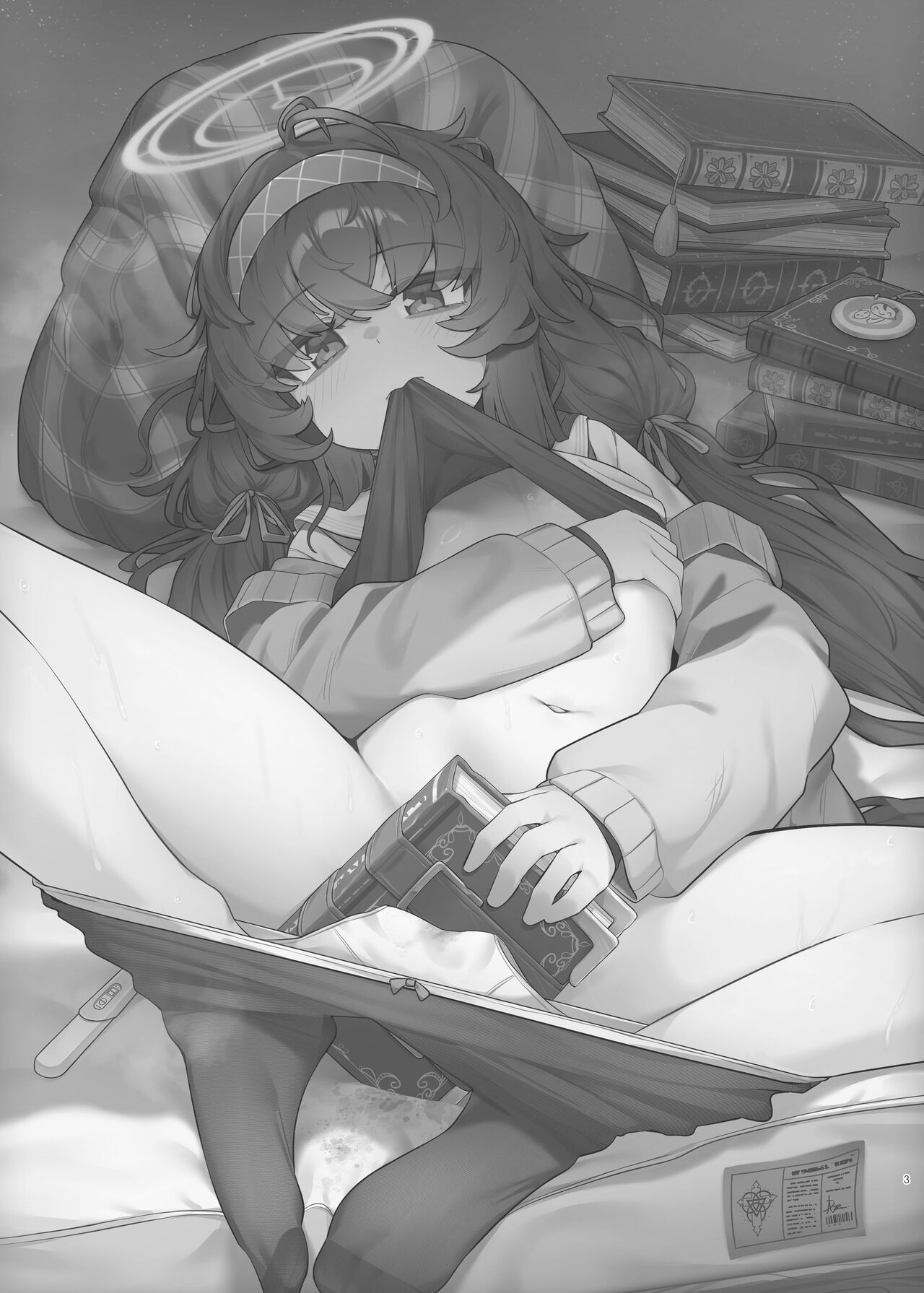 [Layer Koubou (DI LE TO)]  Shippitsu Chuudoku  | 집필 중독 (Blue Archive) [Korean] [Team Edge] [Digital] 图片编号 3