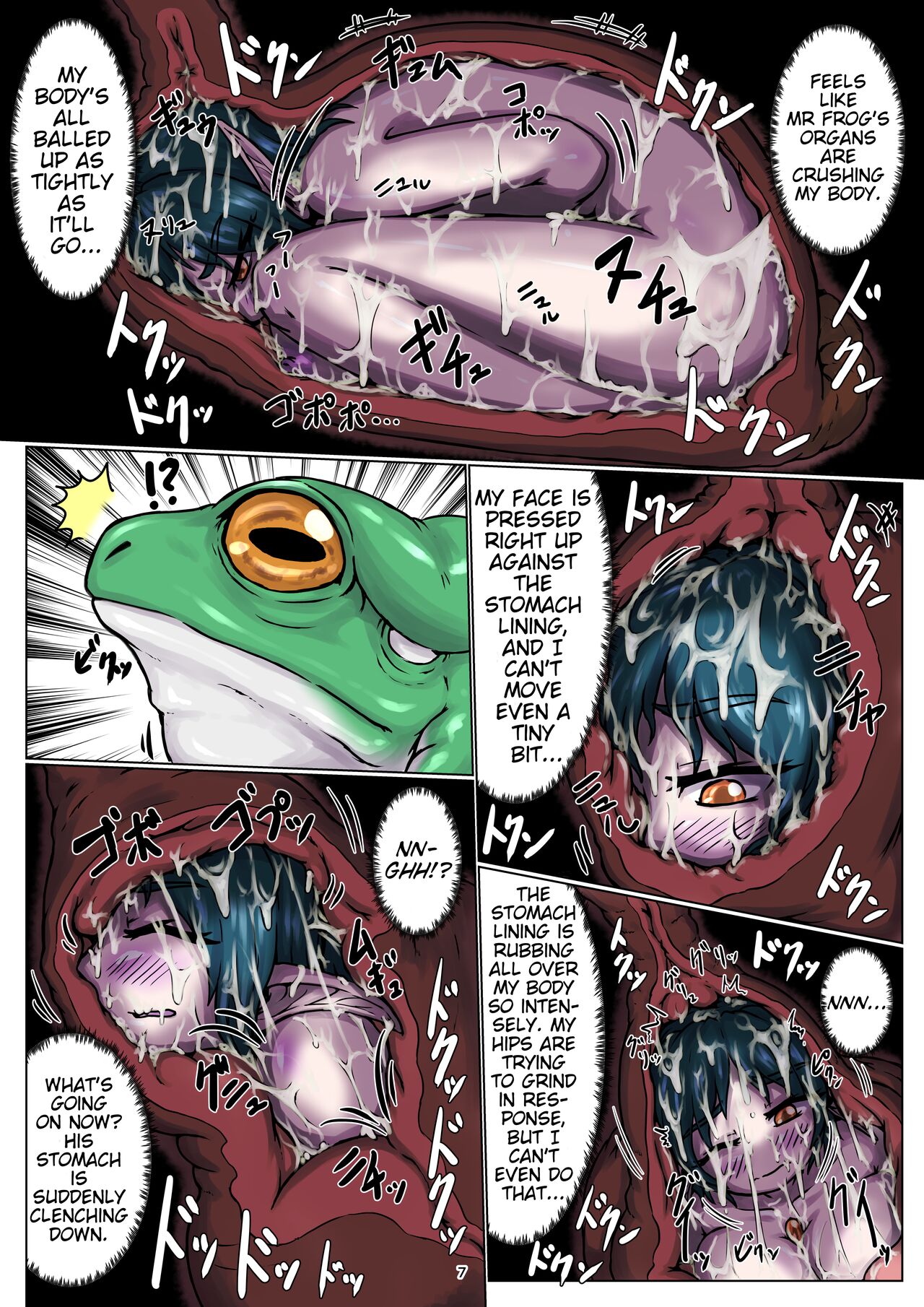 [Toufuya (kaname)] Vore Story ~Becoming Frog Food~ numero di immagine  8