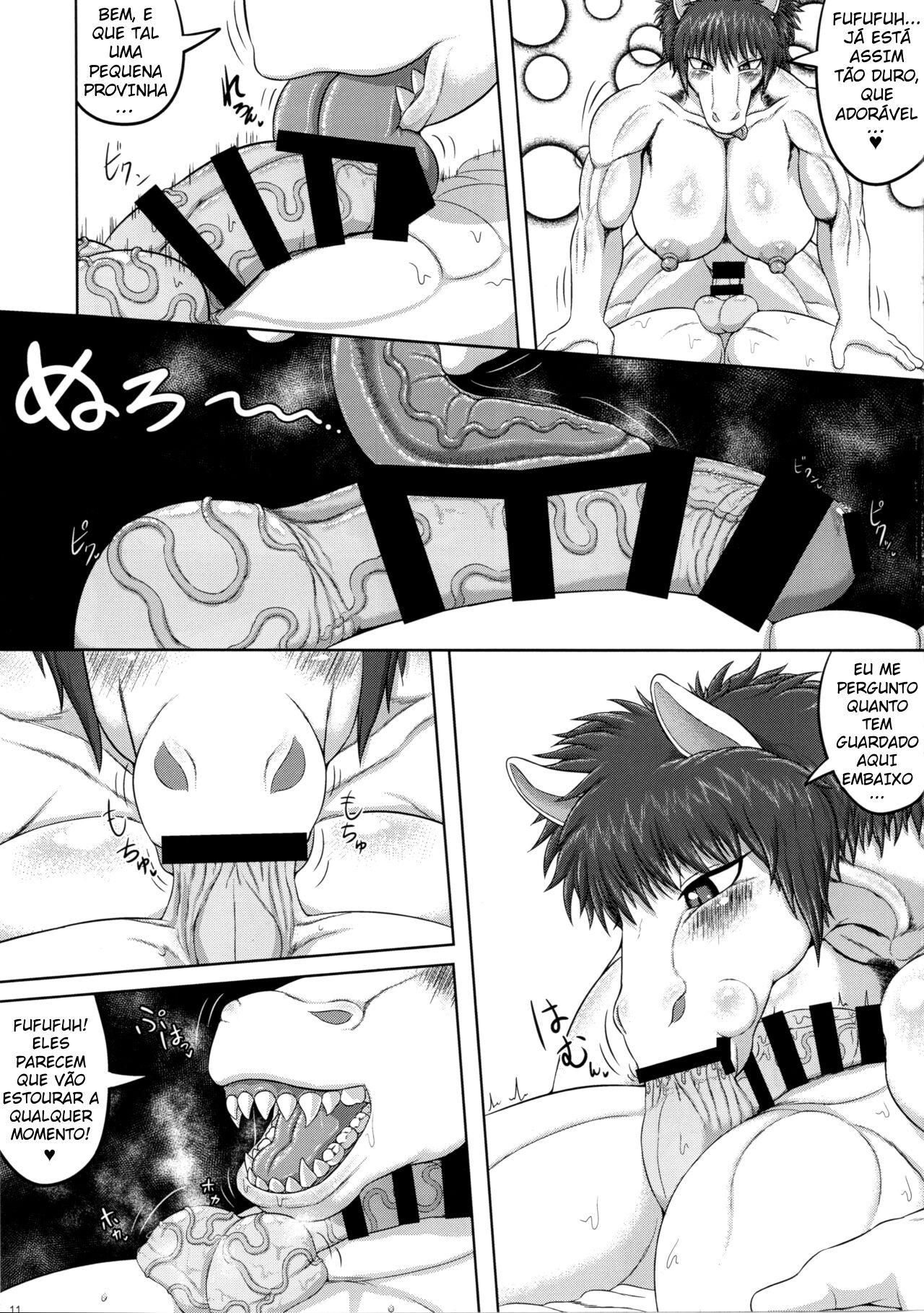 (Kansai! Kemoket 5) [Seiitsukyou (Goto-Beido)] Tenkuu no Uma Yome (Dragon Quest V) [Portuguese-BR] image number 10