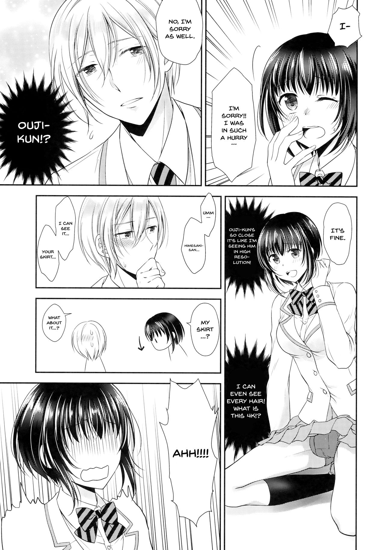 (C93) [Honey Bunny (Kohachi)] Gakuen no Ouji-sama ni Mesu Choukyou suru Koto o Shiirareteimasu! | Being Coerced Into Training The Prince of The School How To Be a Woman [English] {Doujins.com} 画像番号 6