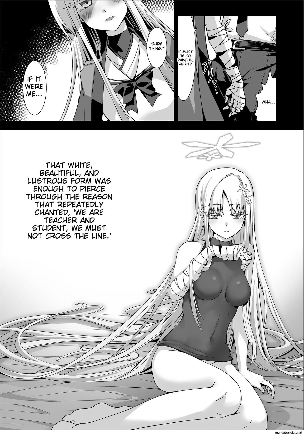 [Tsukino Chikake Ikoku (Chikake)] Uohi (Blue Archive) [English] [Digital] numero di immagine  5