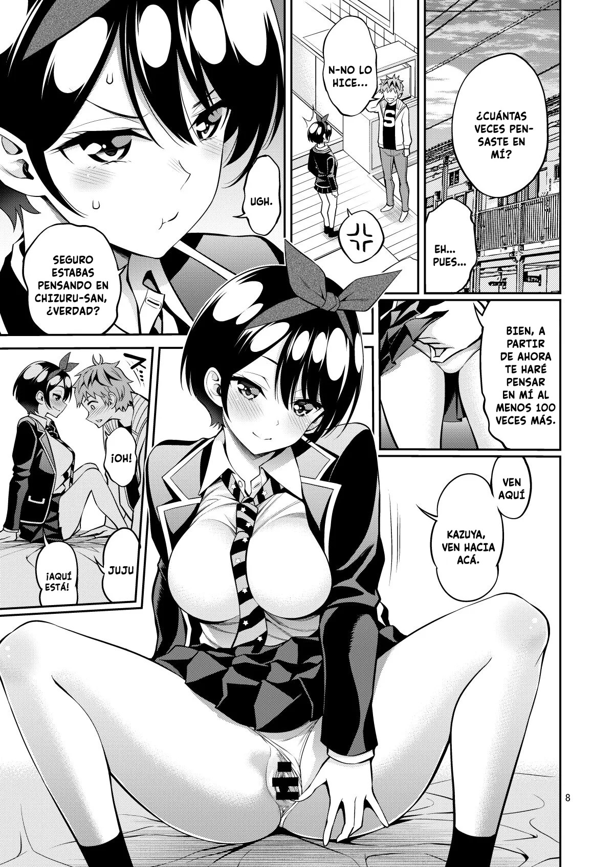 [Popochichi (Yahiro Pochi)] Rental Kanojo Osawari Shimasu 11 (Kanojo, Okarishimasu) [Spanish] [Rashi Scanlation] [Digital] image number 8