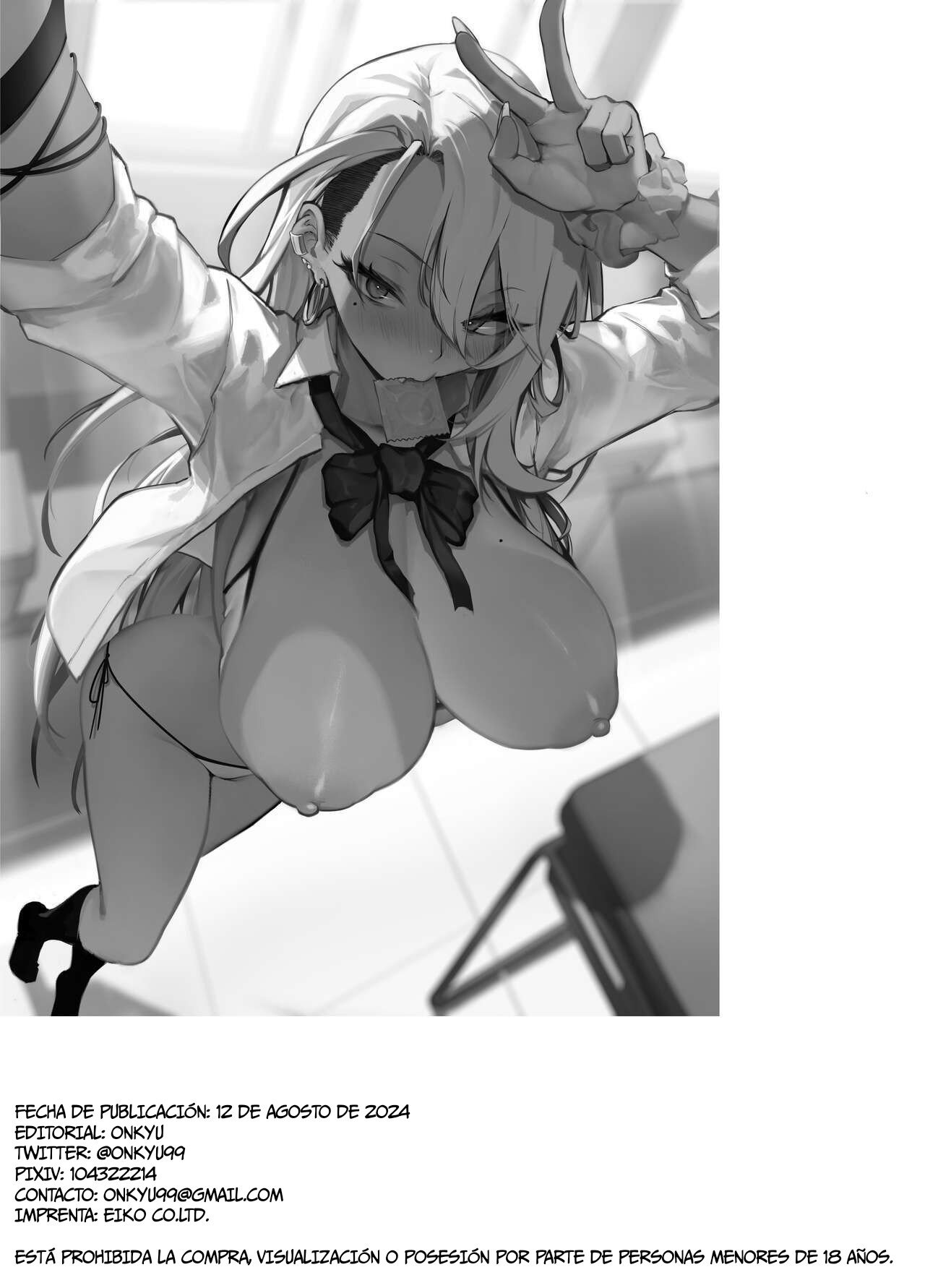 [Onkyu] Namaiki JK ga Wakaraserareru Hon | Castigando a una Gyaru Malcriada [Spanish] [Moto-Moto Traducciones] [Digital] image number 31