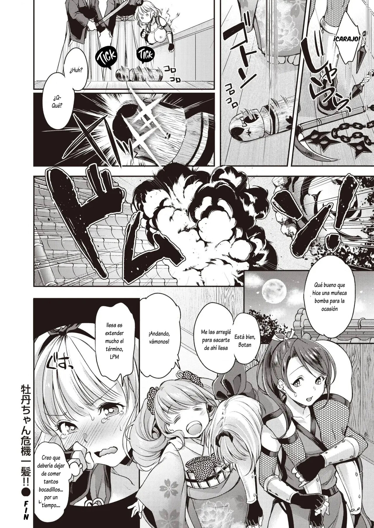 [Kitahara Eiji] Botan-chan Kikiippatsu!! (WEEKLY Kairakuten Vol.57) [Spanish] [Lovely Diablesse Scan] 画像番号 20