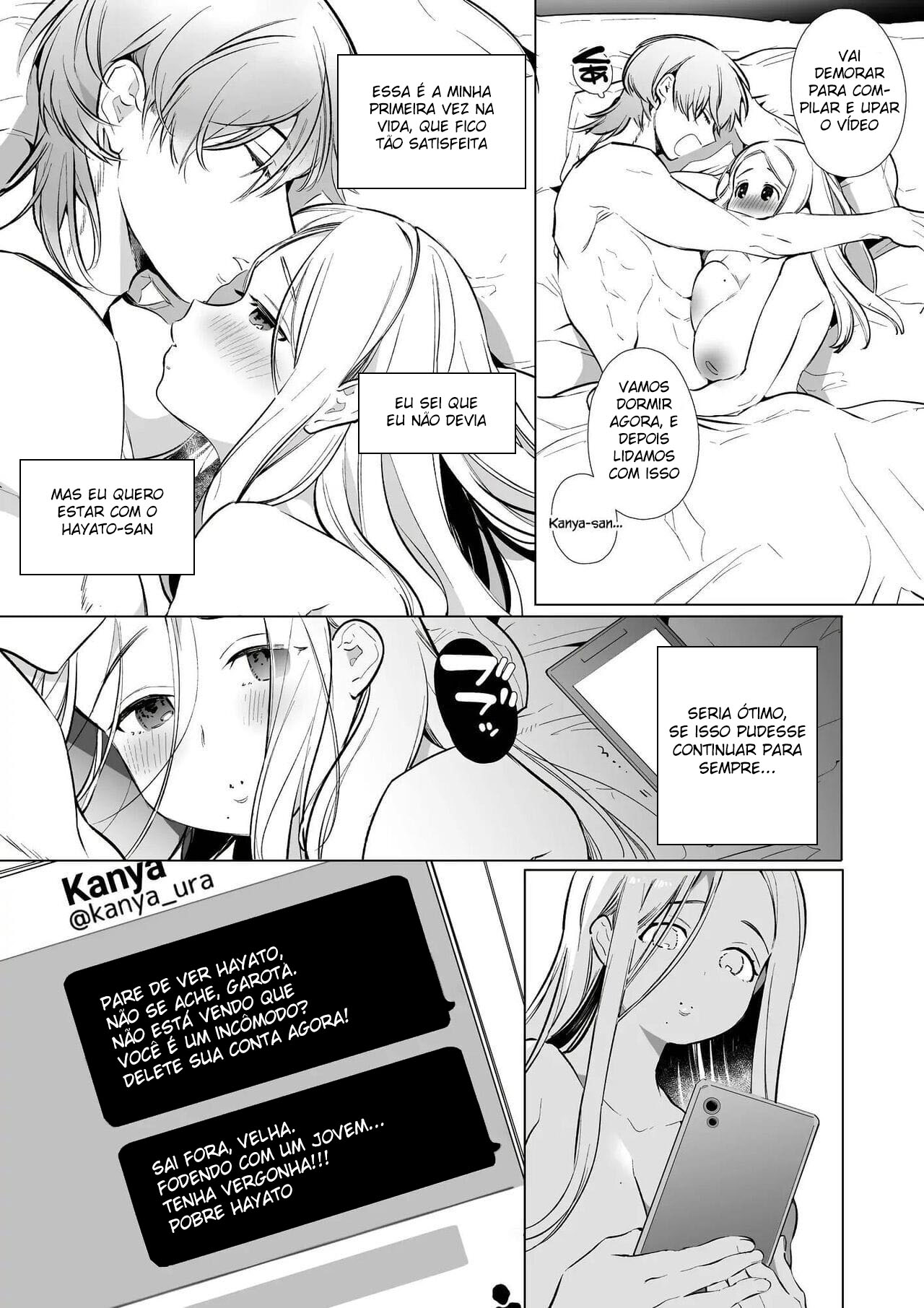 [Yatomomin (Yamamoto Tomomitsu)] Kana-san NTR ~Uraaka Danshi ni yoru Uraaka Hitozuma Mesu ochi Choukyou~ | A Degradação de Uma Dona de Casa Por Um Famosinho da Internet [Portuguese-BR] 图片编号 46