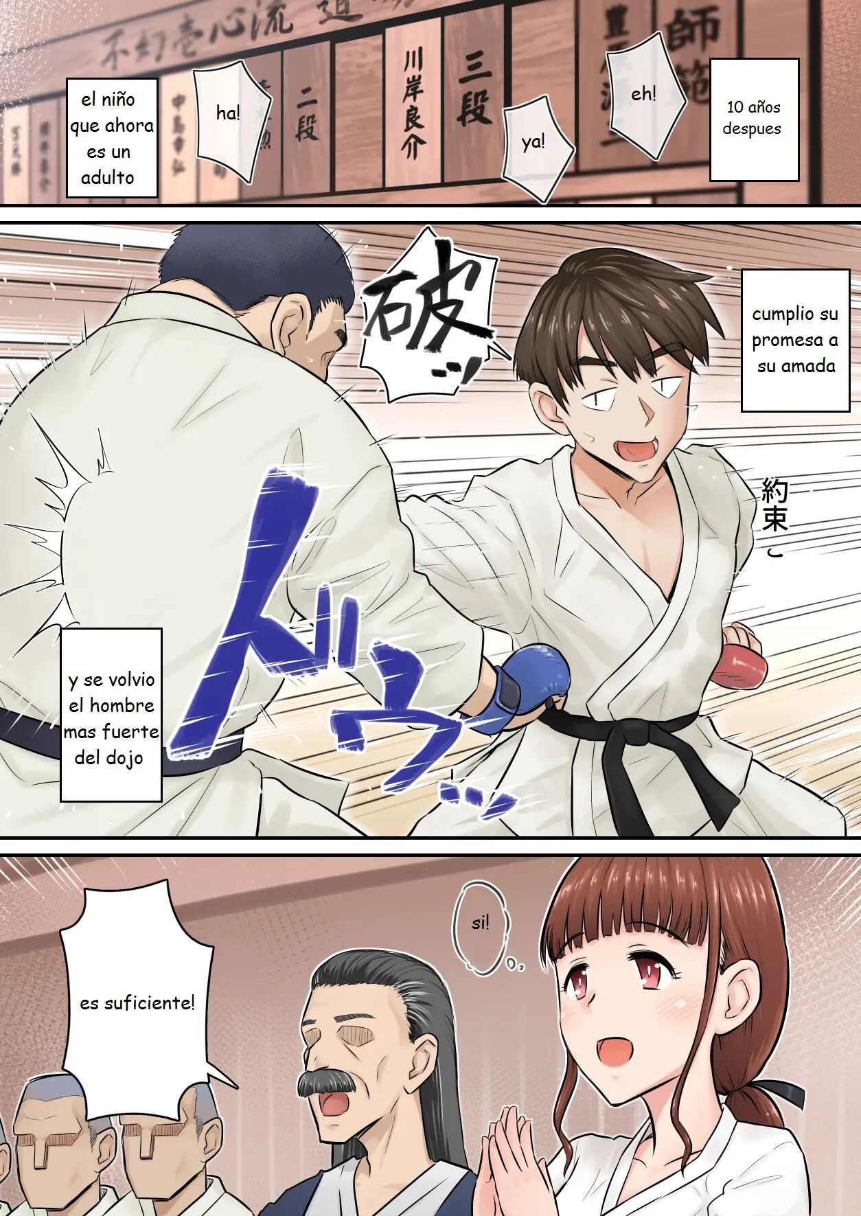 [Urayoroduya (Yoroduya Hyakuhachi)] Osananajimi Kanojo ga Doujouyaburi ni Omochikaeri Sarete, Ikkagetsu-kan Gattsuri Tanetsuke Sareru Ohanashi. [Spanish] [TMOHentai] [Digital] 이미지 번호 3