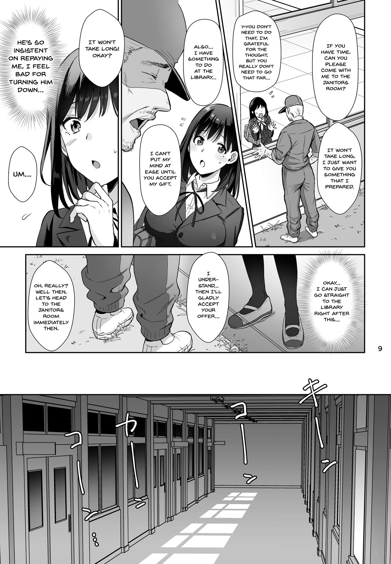 [AMAM (Ame Arare)] Toshoshitsu no Kanojo ~Seiso na Kimi ga Ochiru made~ [English] {Doujins.com} [Digital] image number 8