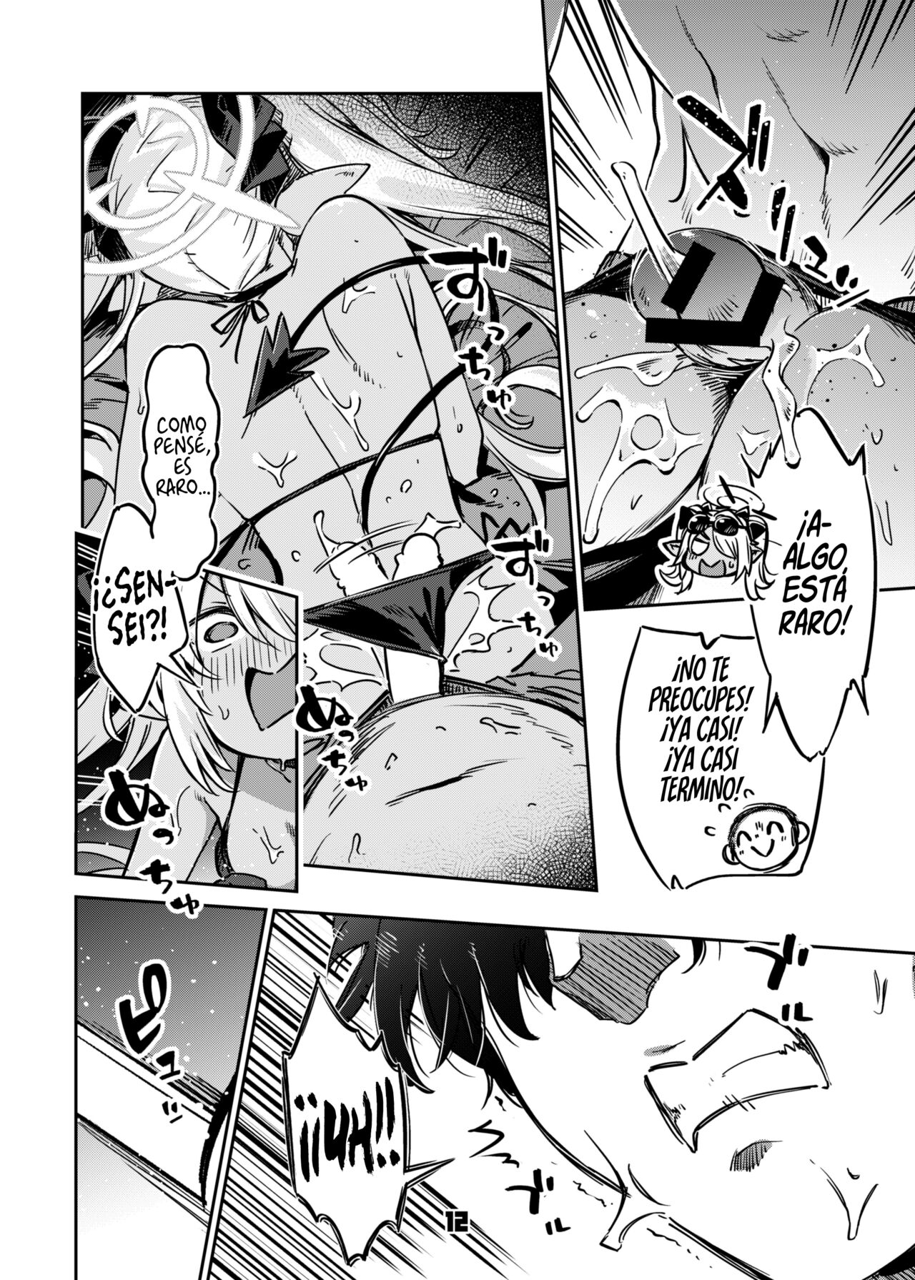 [Zombie to Yukaina Nakamatachi (Super Zombie)] Sensei no Baka! Hentai! Mou Shiranai!! (Blue Archive) [Spanish] [Rakuen Translations] [Digital] 이미지 번호 11