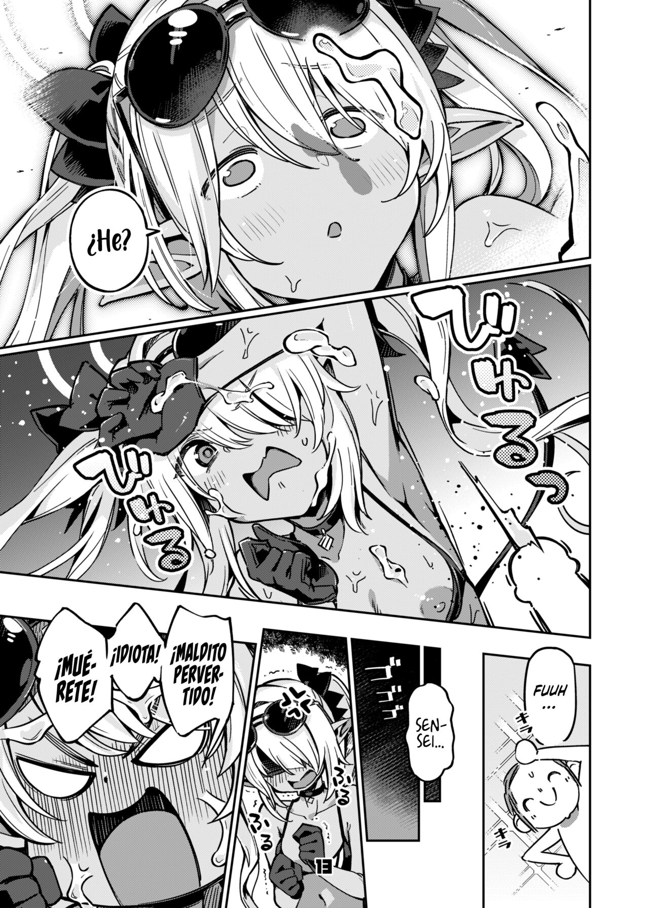 [Zombie to Yukaina Nakamatachi (Super Zombie)] Sensei no Baka! Hentai! Mou Shiranai!! (Blue Archive) [Spanish] [Rakuen Translations] [Digital] 이미지 번호 12