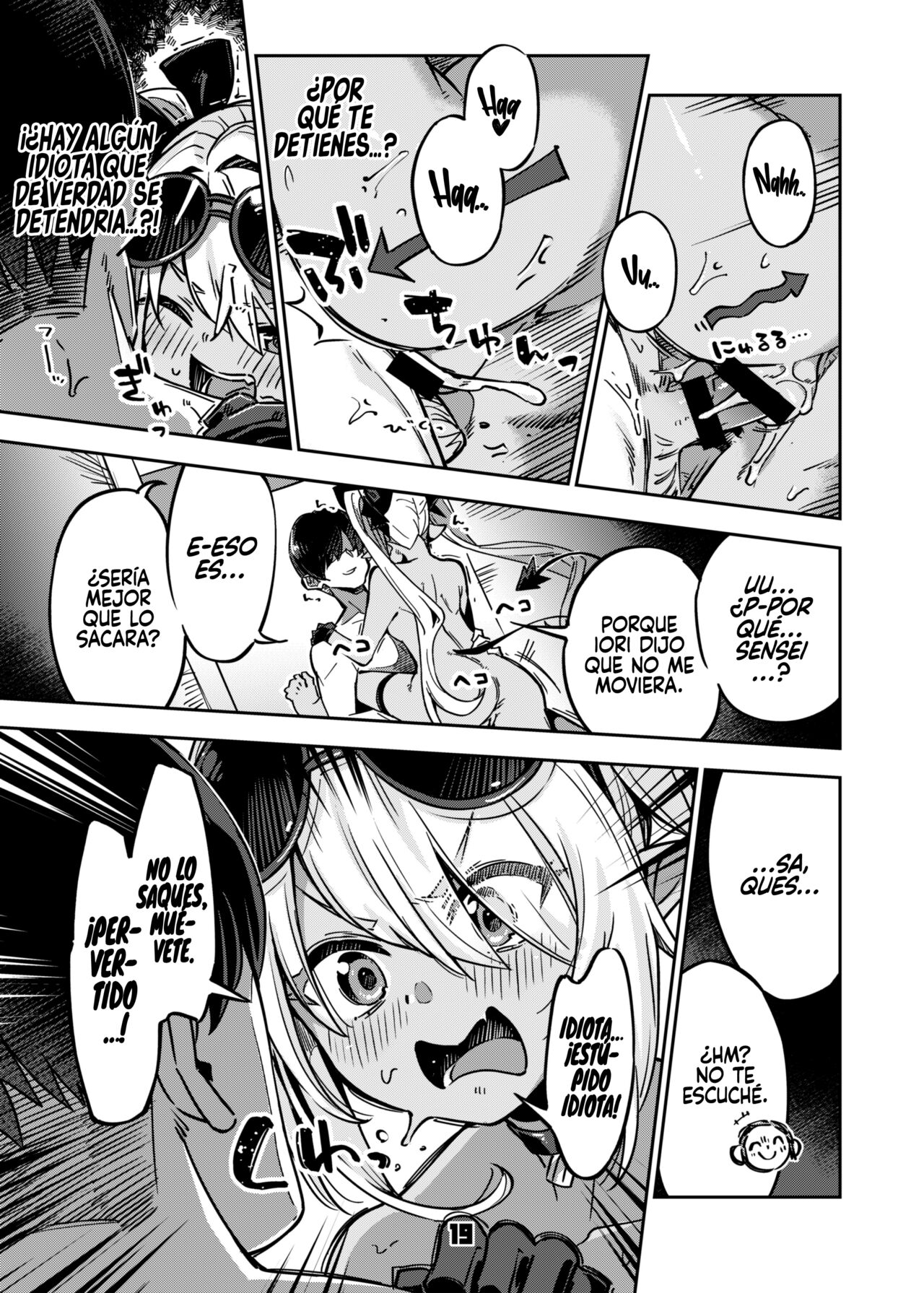 [Zombie to Yukaina Nakamatachi (Super Zombie)] Sensei no Baka! Hentai! Mou Shiranai!! (Blue Archive) [Spanish] [Rakuen Translations] [Digital] 이미지 번호 18