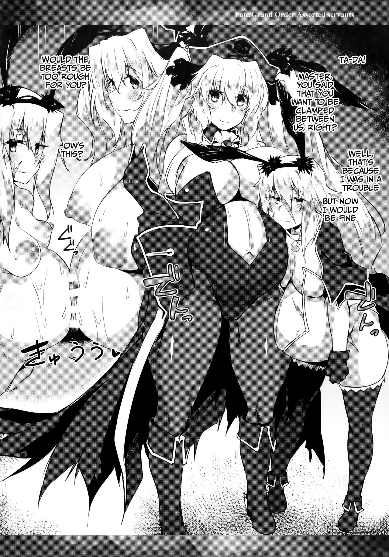 (COMIC1☆13) [Flicker10 (Kuronyan)] FGO Moriawase ~Harami Yamamori Tenkomori~ (Fate/Grand Order) [English] [DKKMD Translations] image number 11