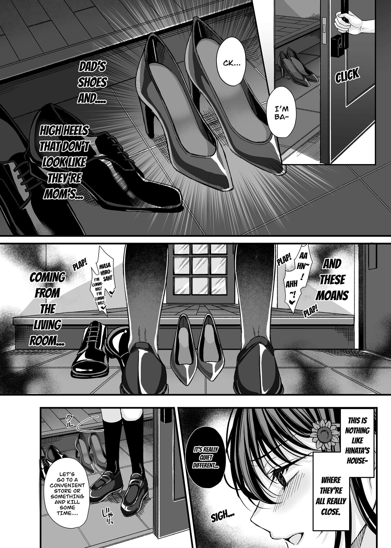 [JK-Pasta (Kurata Muto)] Rakuyou wo Ou Himawari -Netorare Ochita Boku no Kanojo- [English] [CarlJPTL] [Digital] image number 3