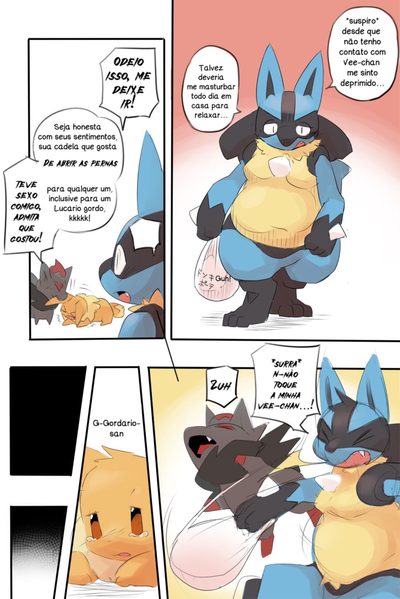 [Kesupu] Nazo manga (pokemon) PT-BR Traduzido (complete) image number 6