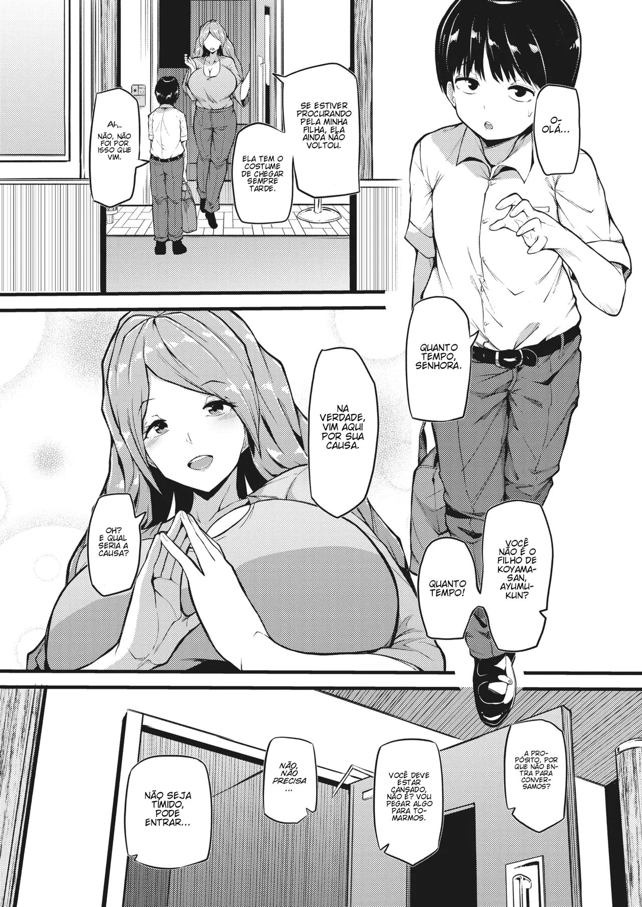 [Makin] Shikaeshi Time (COMIC Shitsurakuten 2022-10) [Portuguese-BR] [Digital] image number 2