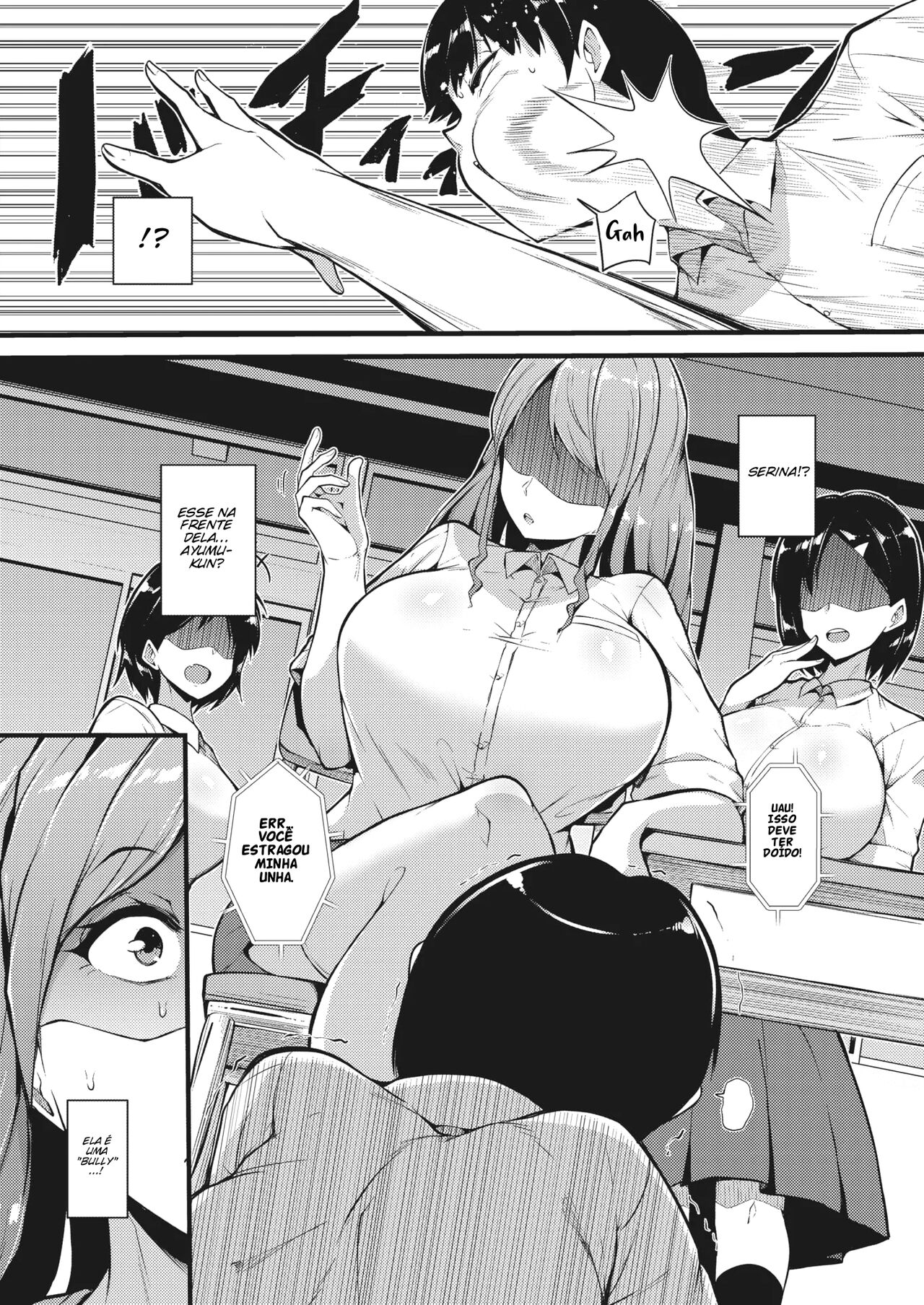 [Makin] Shikaeshi Time (COMIC Shitsurakuten 2022-10) [Portuguese-BR] [Digital] image number 4