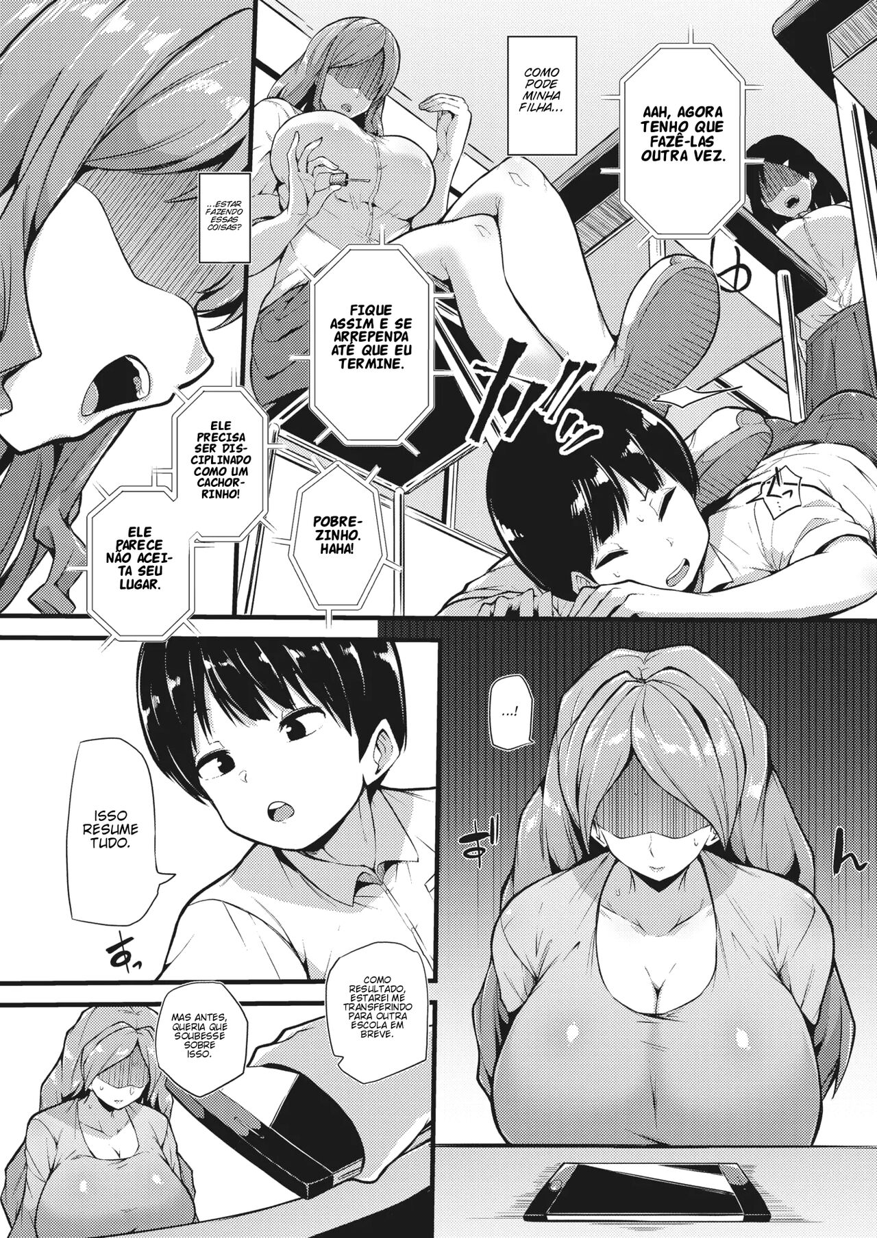 [Makin] Shikaeshi Time (COMIC Shitsurakuten 2022-10) [Portuguese-BR] [Digital] image number 5