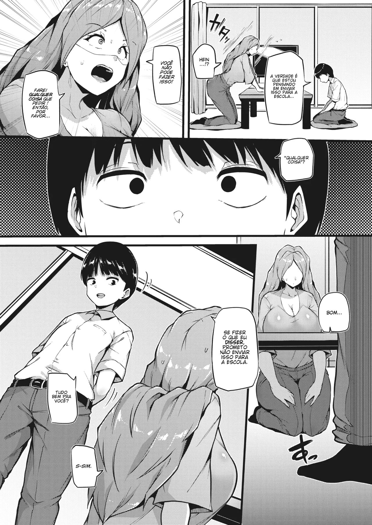 [Makin] Shikaeshi Time (COMIC Shitsurakuten 2022-10) [Portuguese-BR] [Digital] image number 6