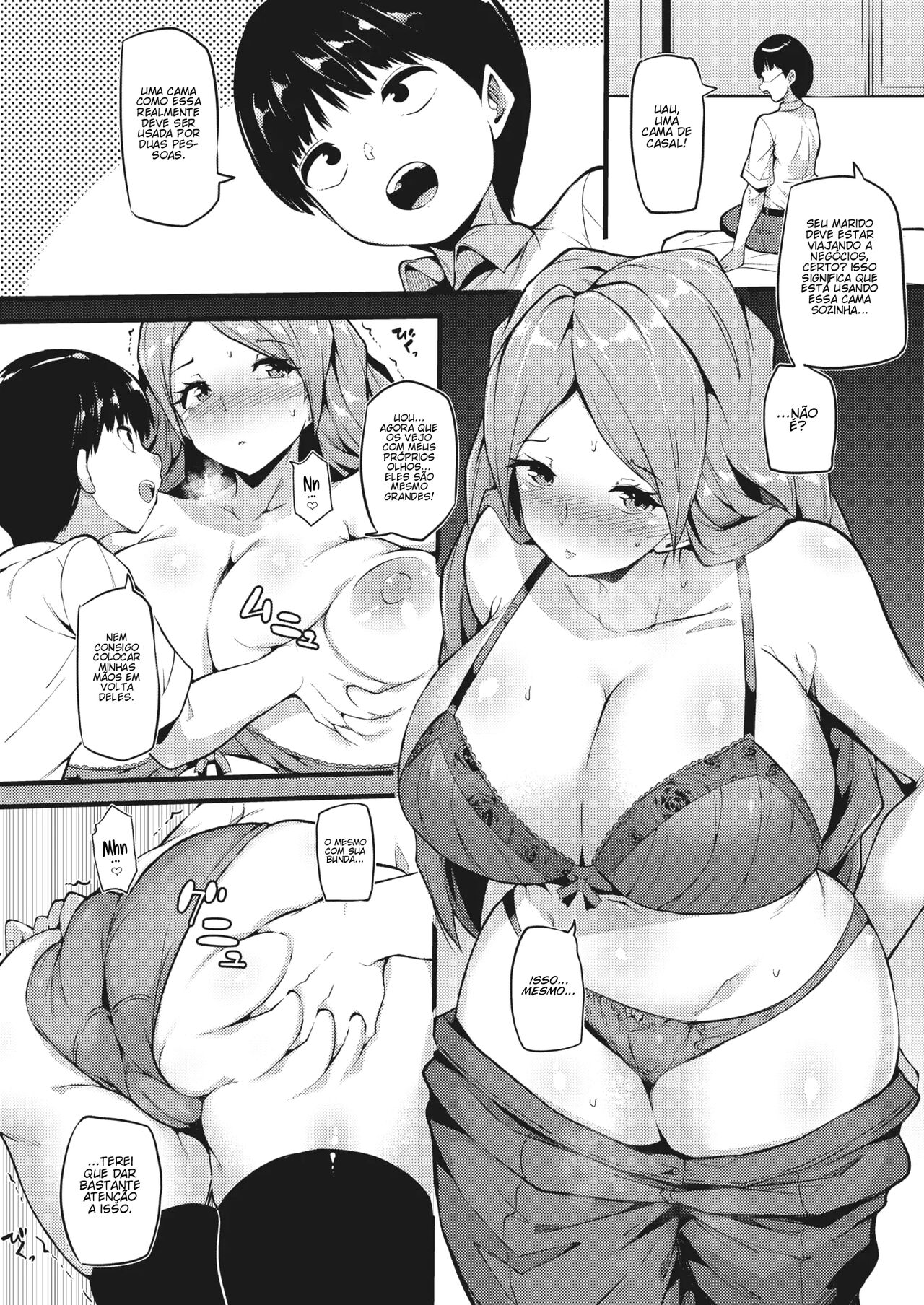 [Makin] Shikaeshi Time (COMIC Shitsurakuten 2022-10) [Portuguese-BR] [Digital] image number 7