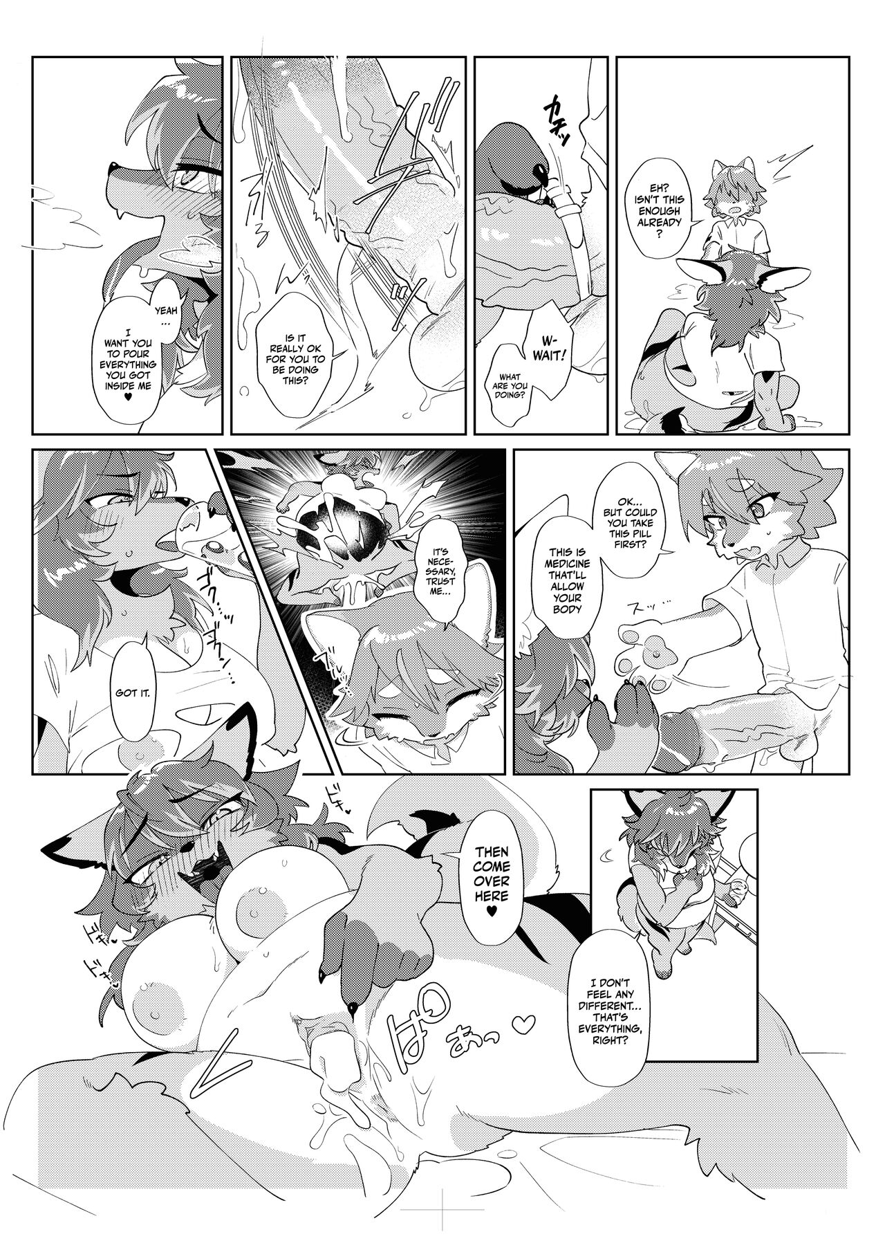 [Mesukemo Studio (Garasaki, Tanutan)]  Youkoso, KemoShota Gaisha e! | Tanutan's story [English] [Kinsei Translations] [Decensored] [Digital] [Incomplete] 画像番号 11