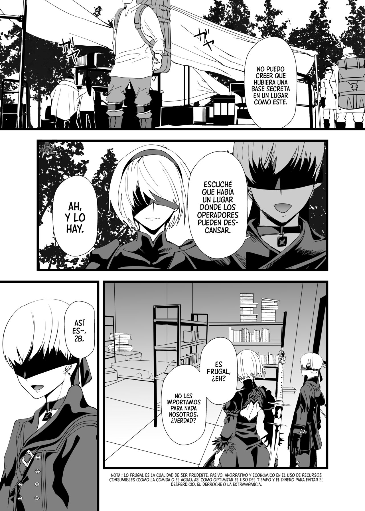 [sand (Asahiru Yuu)] Kimi o Okashitai | Quiero Violarte (Nier: Automata) [Spanish] [Mister Nugget] [Digital] 이미지 번호 4