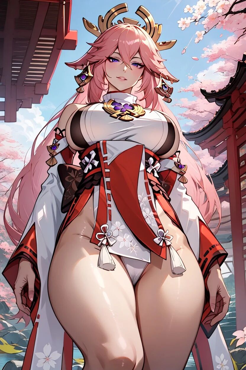 Yae Miko Garden Incident image number 2