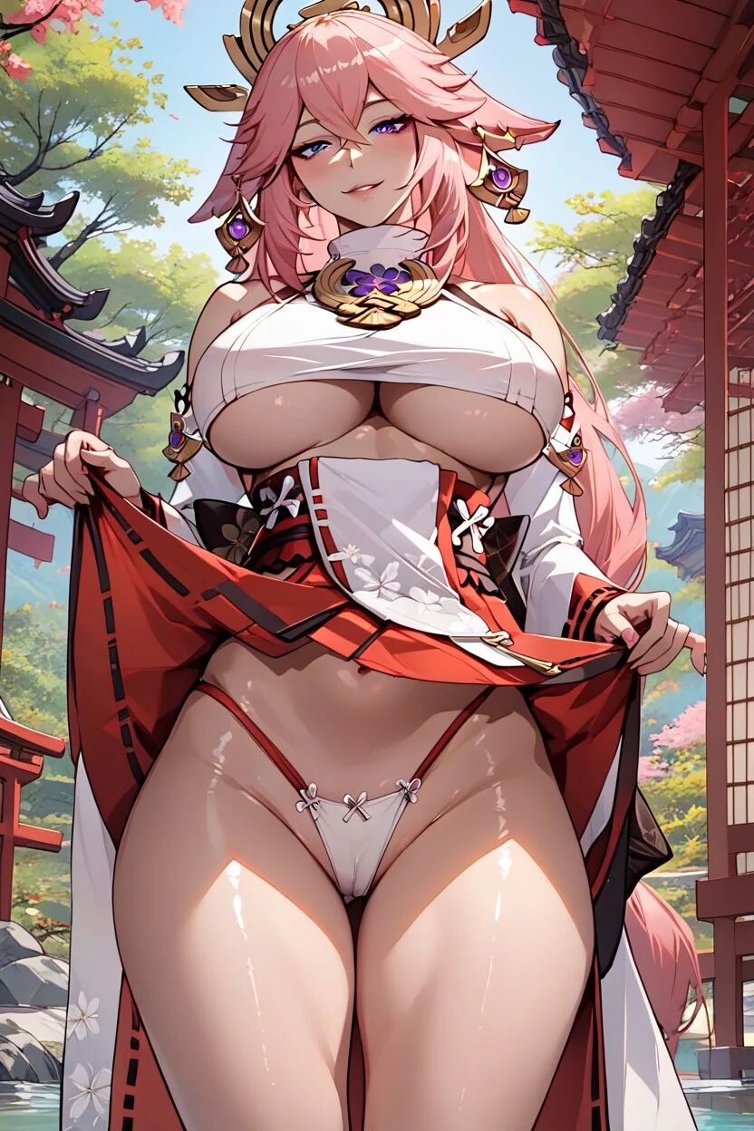 Yae Miko Garden Incident image number 3