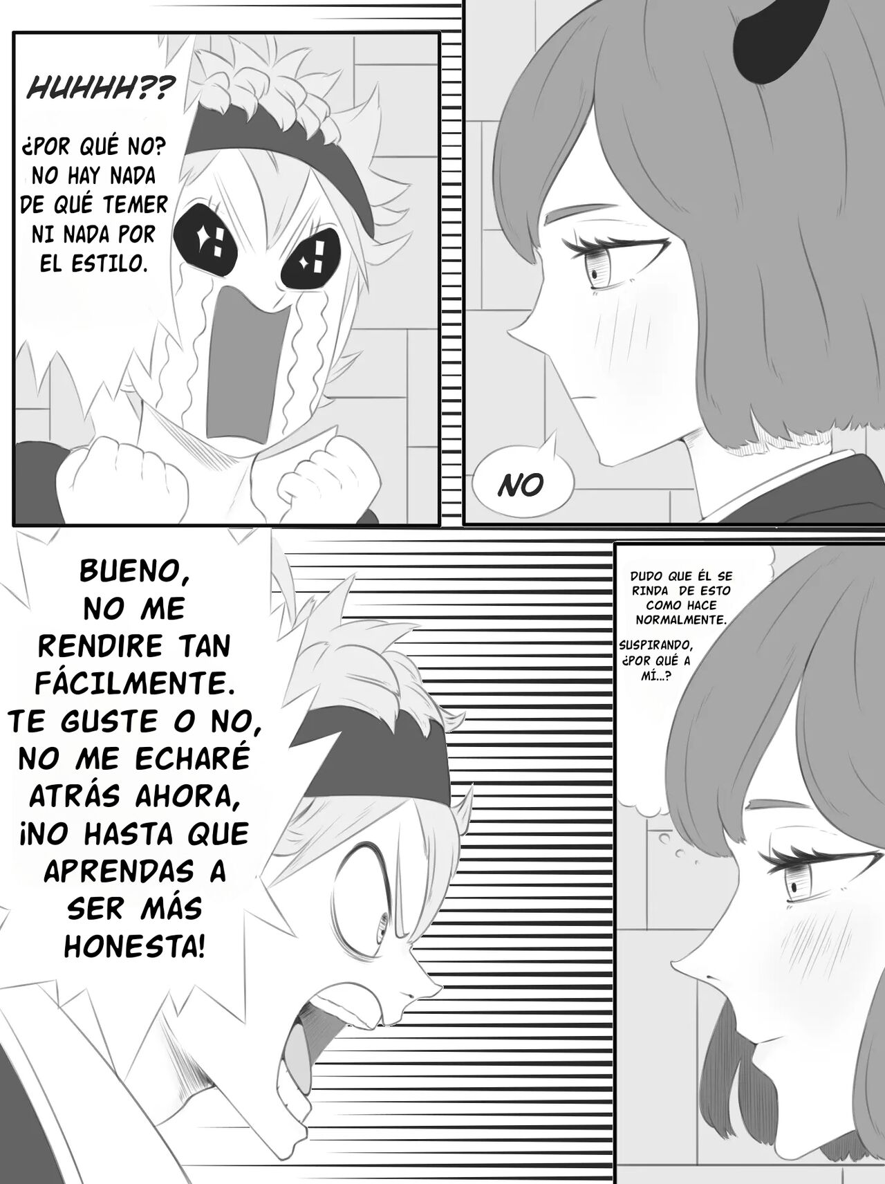 [Toobese3] "To smile once again" (Black Clover) [Spanish] [Gkts] 画像番号 8