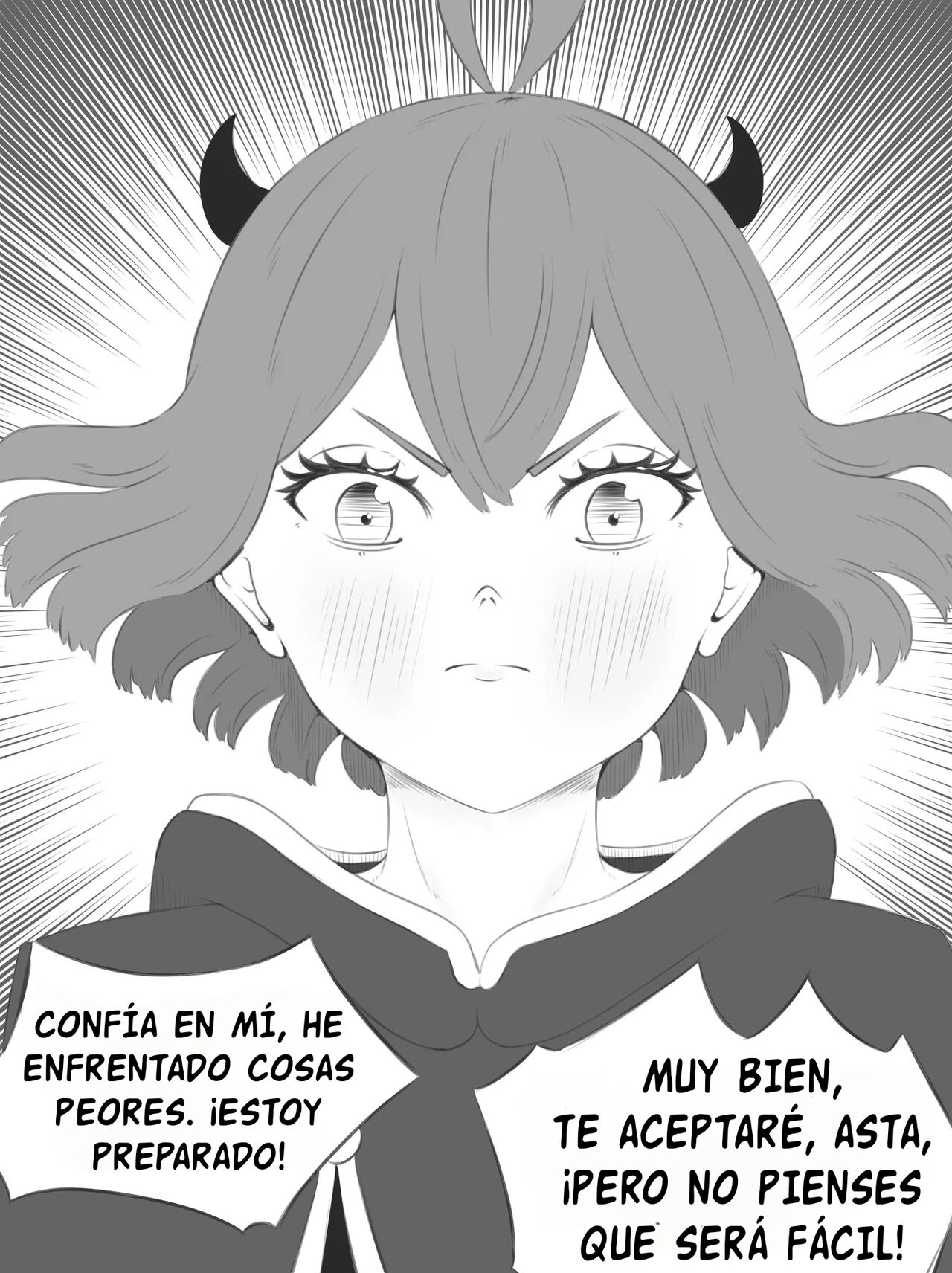 [Toobese3] "To smile once again" (Black Clover) [Spanish] [Gkts] 画像番号 9