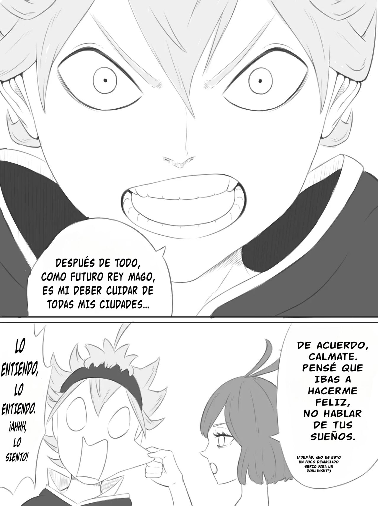 [Toobese3] "To smile once again" (Black Clover) [Spanish] [Gkts] 画像番号 10