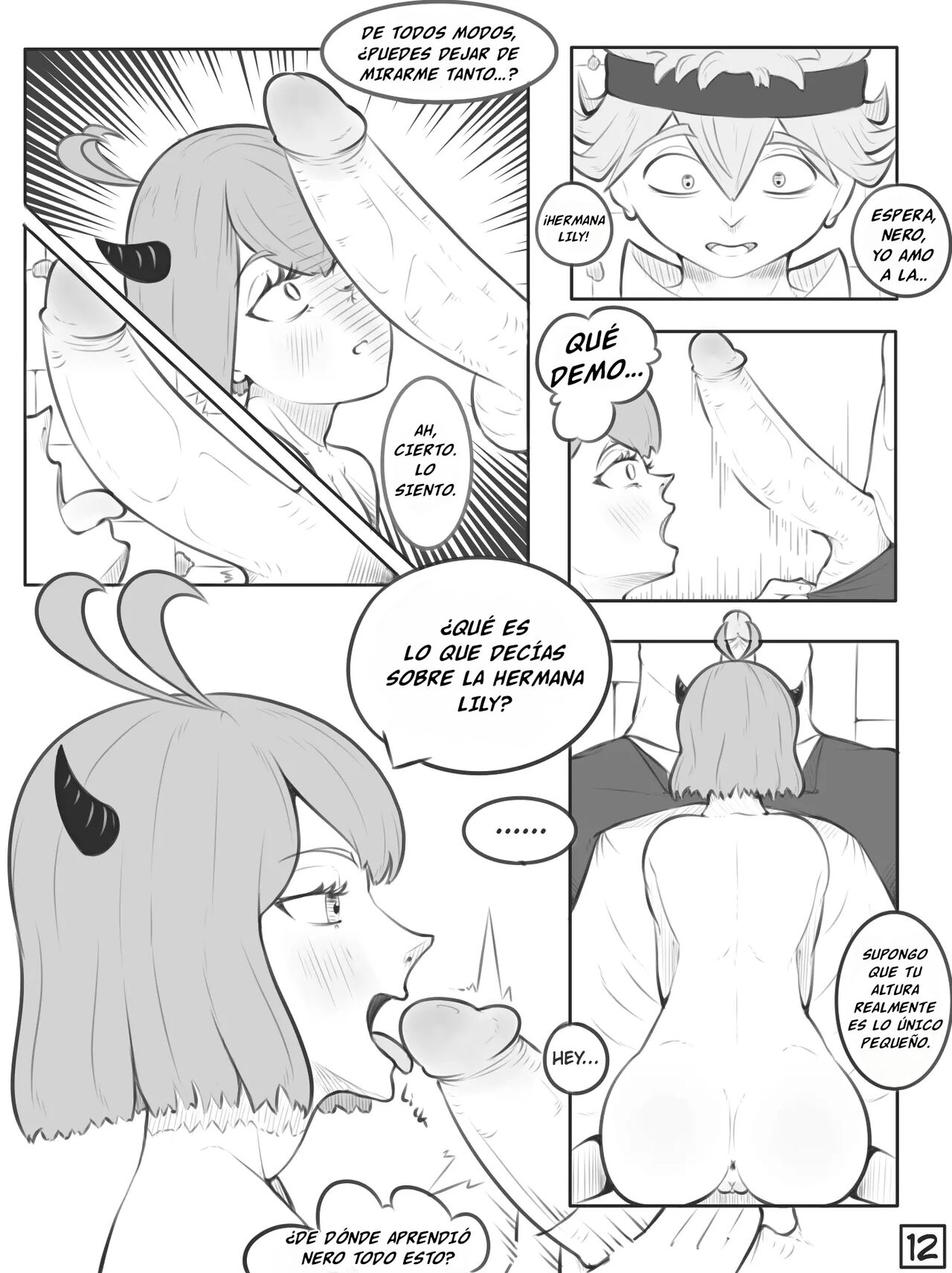 [Toobese3] "To smile once again" (Black Clover) [Spanish] [Gkts] 画像番号 12