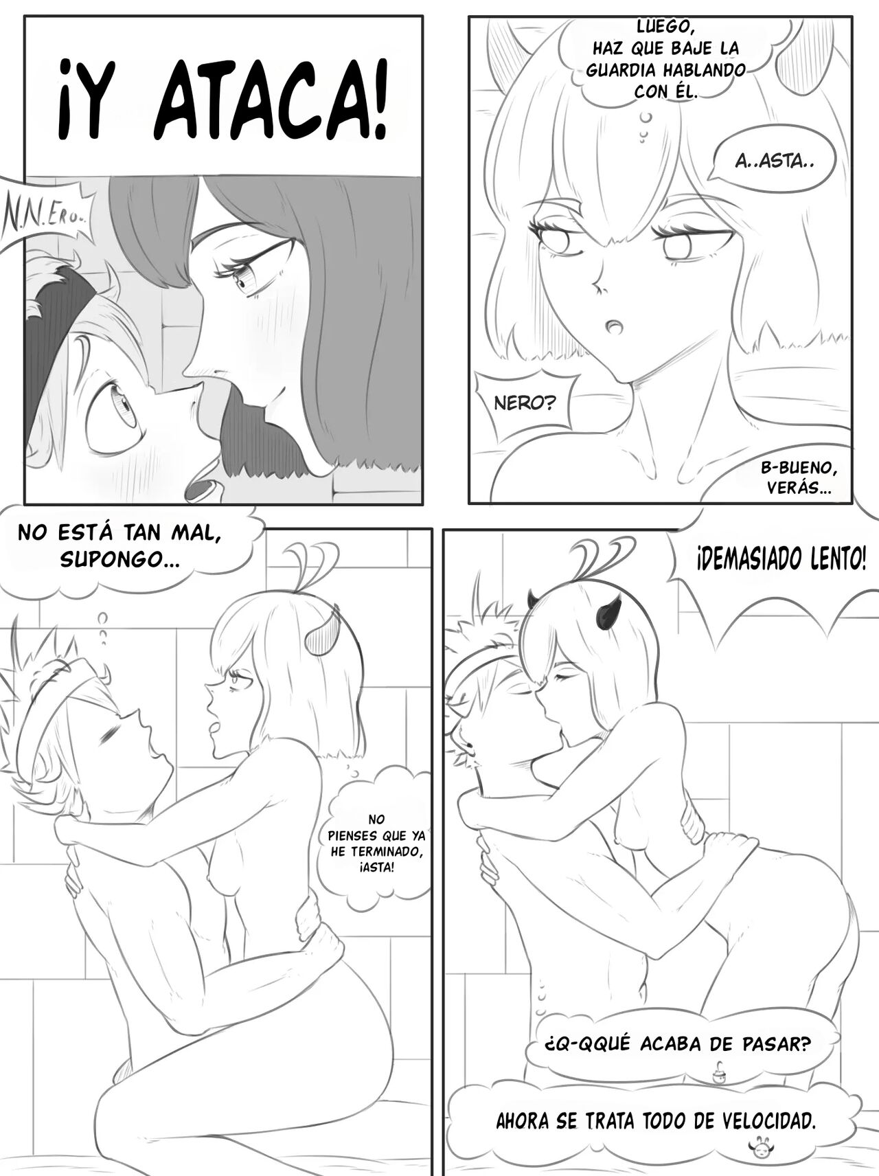 [Toobese3] "To smile once again" (Black Clover) [Spanish] [Gkts] 画像番号 26