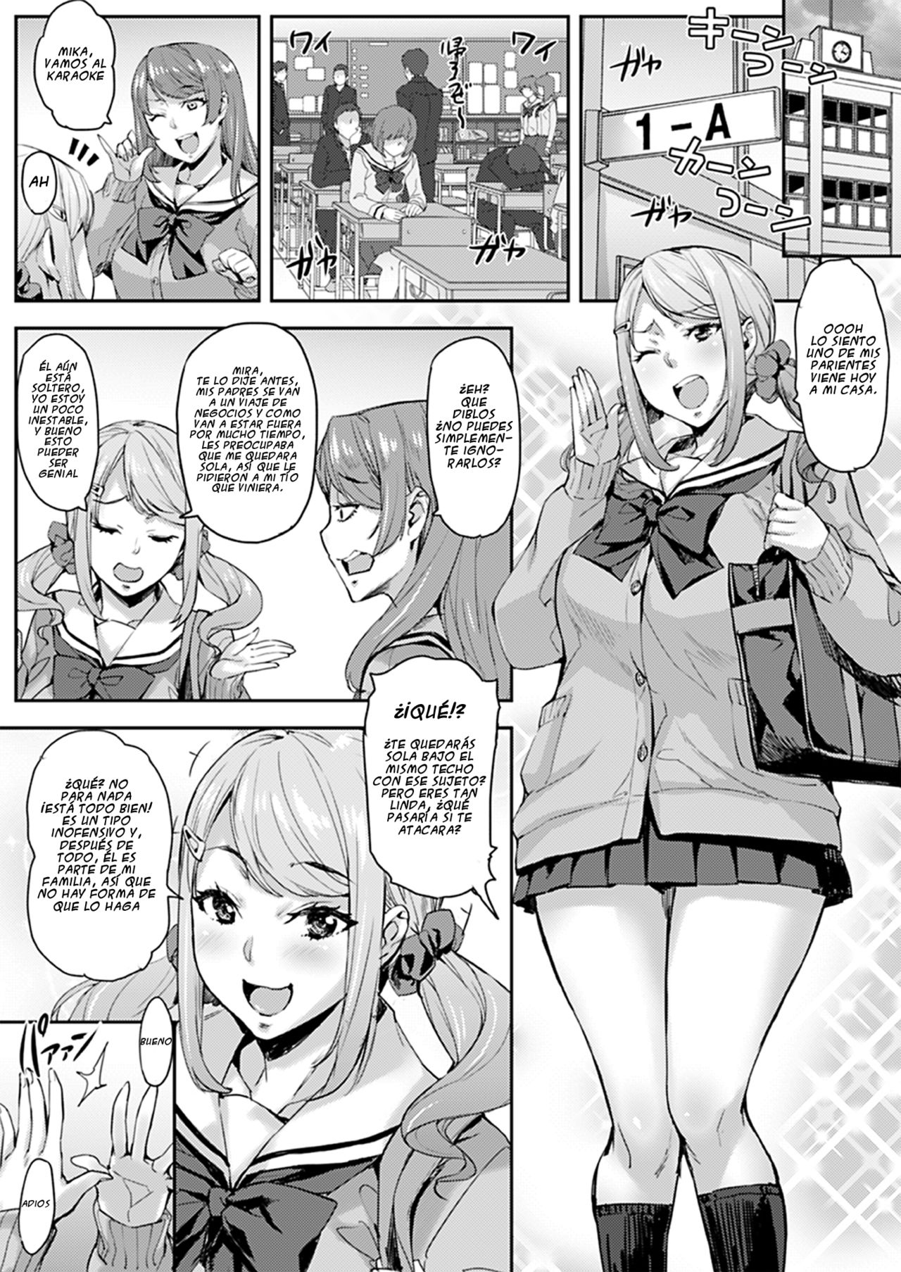 [Mix Fry (Takurou)] Oji to Mei to Sex ~Kareshi ni wa Naisho da yo~ [Spanish] [Rin_Breaker] [Digital] numero di immagine  2