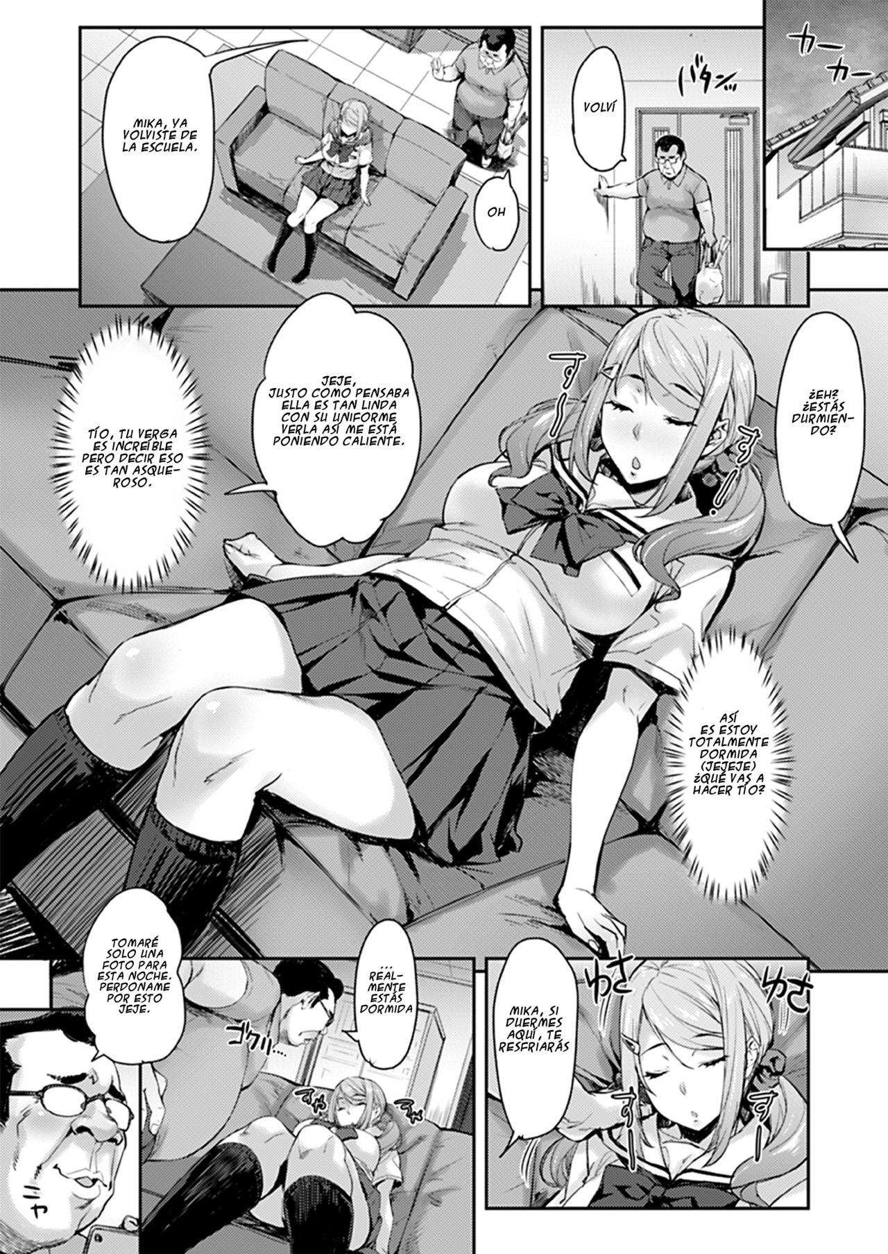 [Mix Fry (Takurou)] Oji to Mei to Sex ~Kareshi ni wa Naisho da yo~ [Spanish] [Rin_Breaker] [Digital] numero di immagine  18