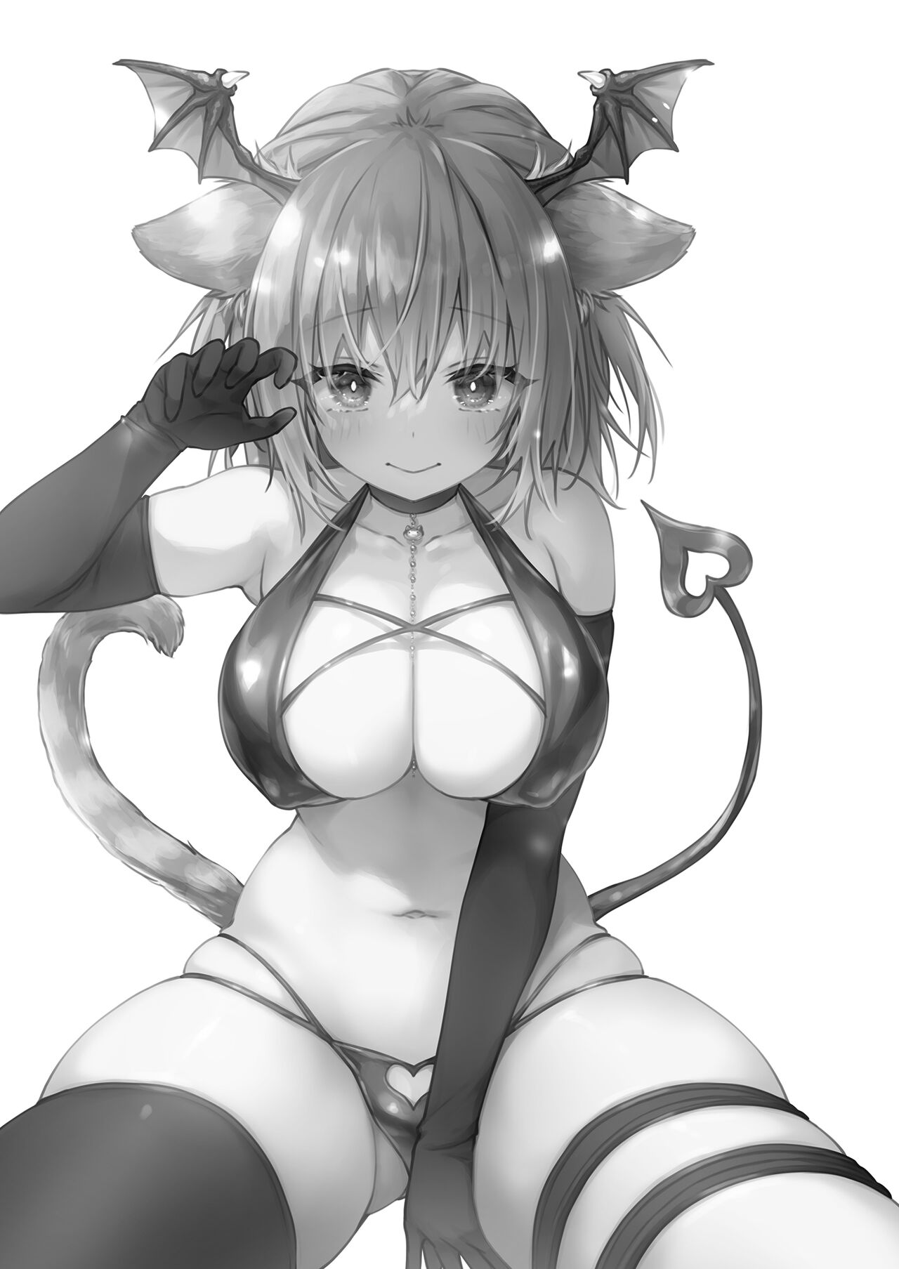 [Kinokonomi (konomi)] Nyancology 12 -Nekoda-san to Himitsu no Chikai- Bangaihen Douji Shuuroku "Succubus Nyan Nyan Niya-chan" [Chinese] [Digital] image number 3