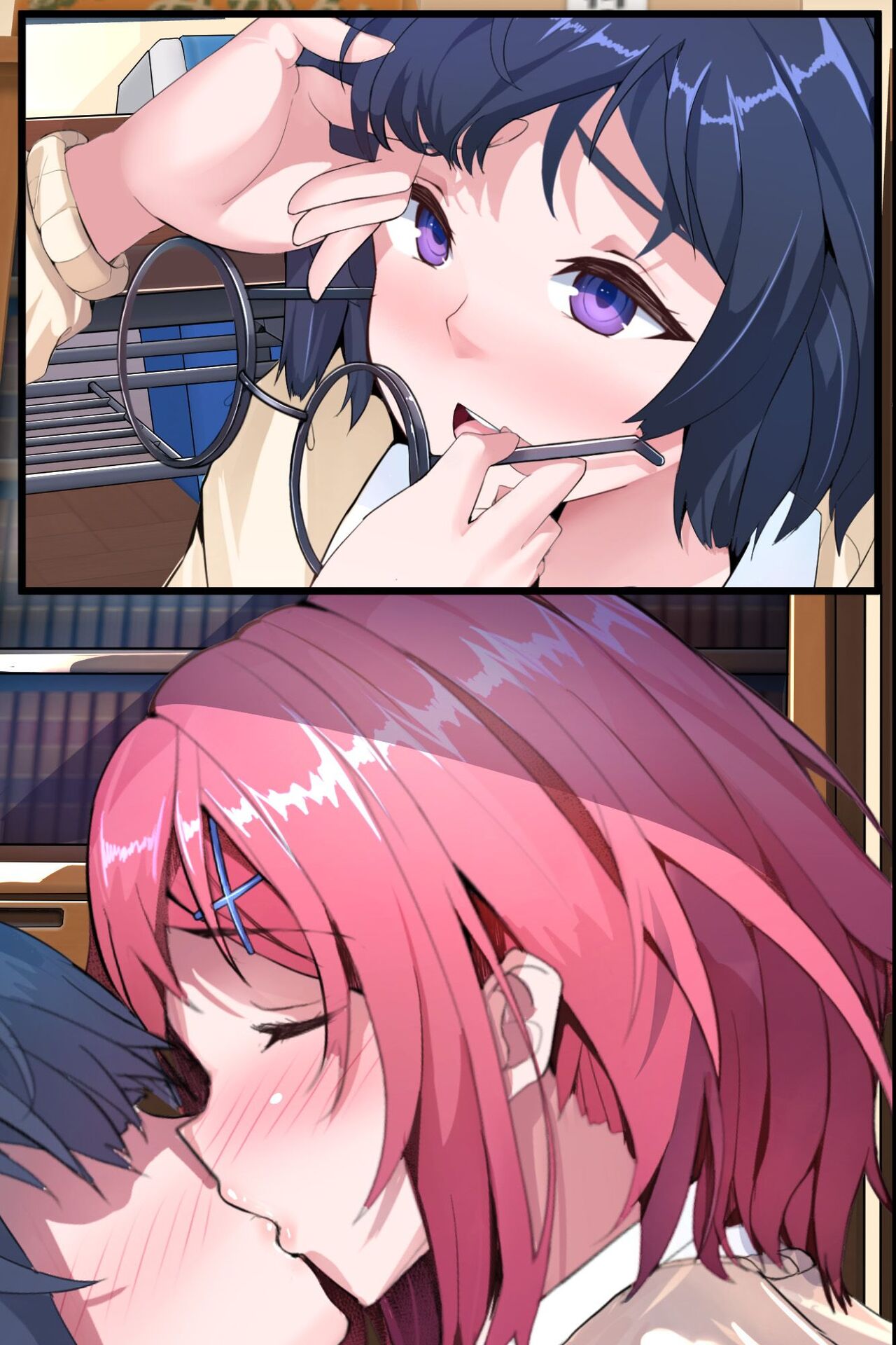 [NCP] 柑南ちゃんは我慢ができない！女を発情させちゃう能力で学園一の美少女に襲われるっ！？ image number 53