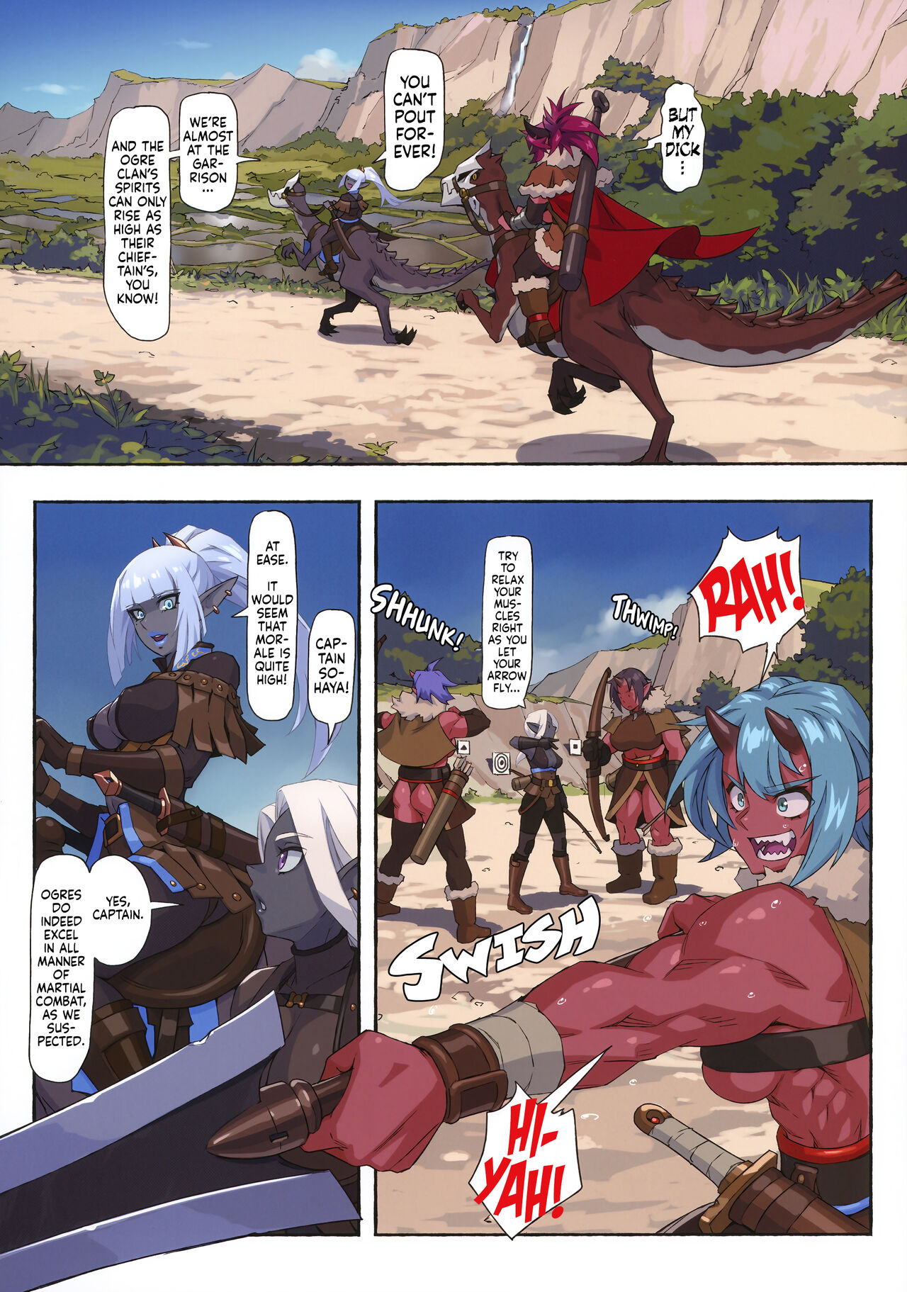 (C104) [M-ya (Mikoyan)] Ogre tai Dark Elf III | Ogre Vs Dark Elf 3 [English] image number 5