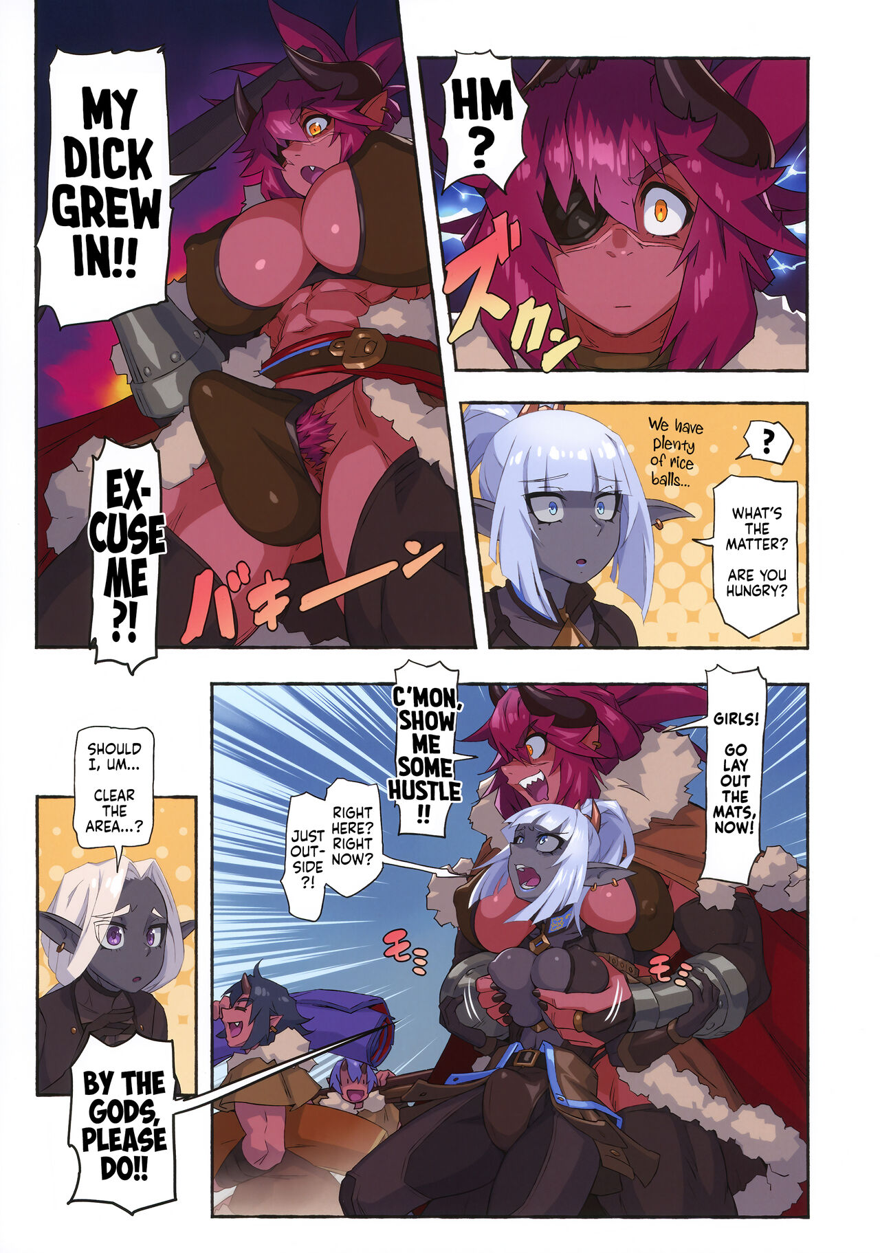 (C104) [M-ya (Mikoyan)] Ogre tai Dark Elf III | Ogre Vs Dark Elf 3 [English] image number 9